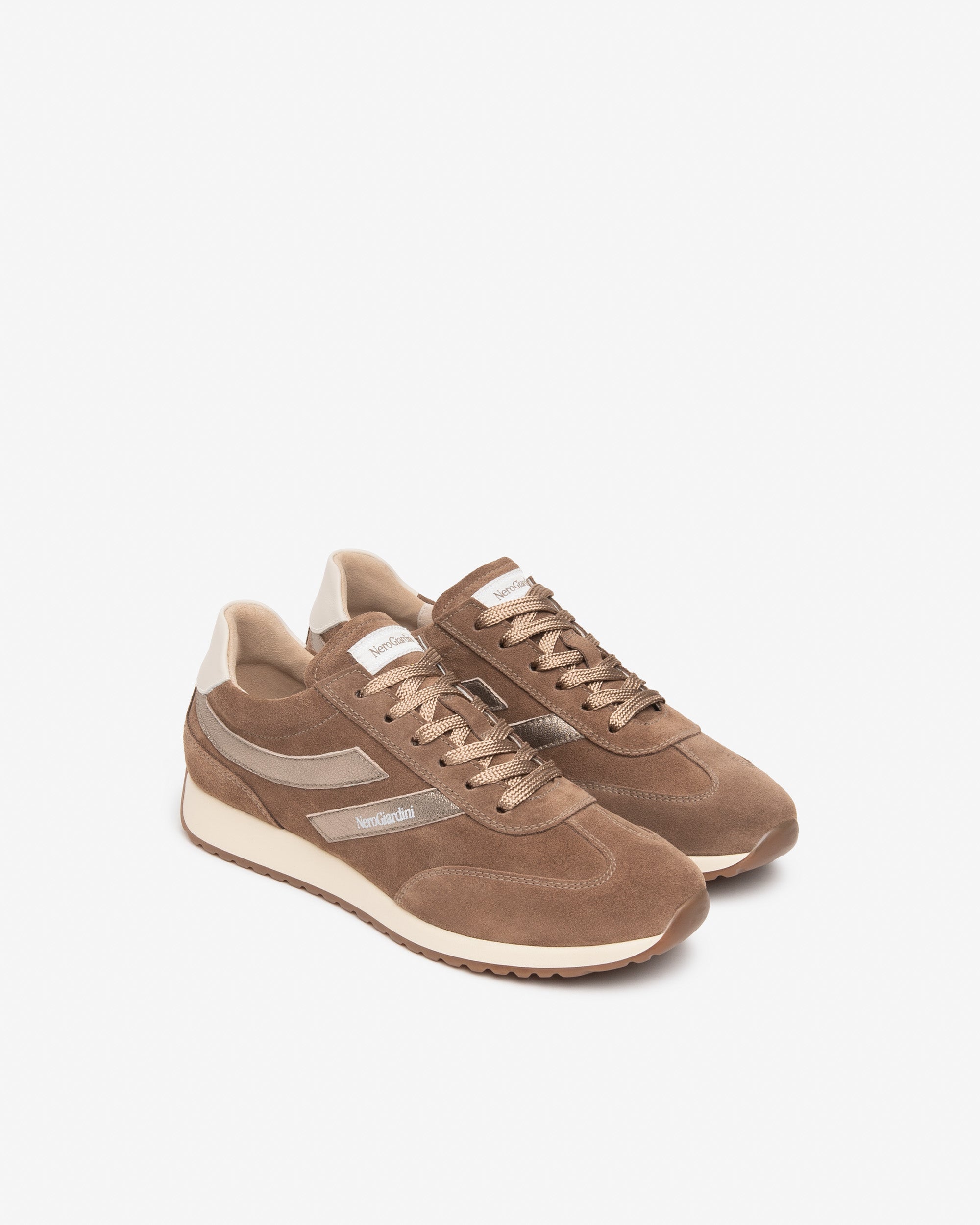 Nero Giardini Sneakers baskets cuir daim femme