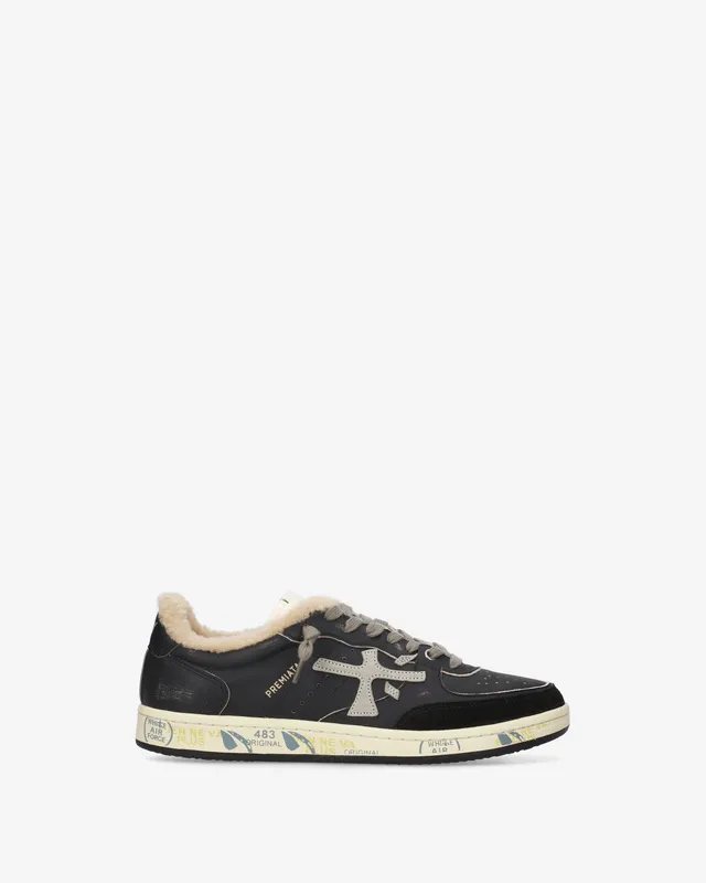 Premiata Bskt Clay 6909M sneakers noir fourrée