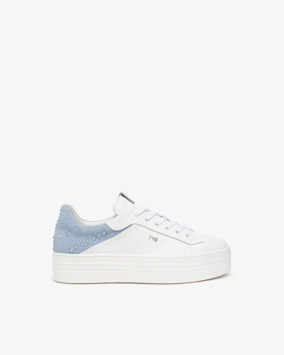 Nero Giardini Sneakers baskets cuir femme daim été