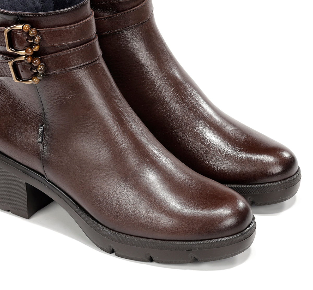 Fluchos Fugaz F2516 bottine femme marron talon