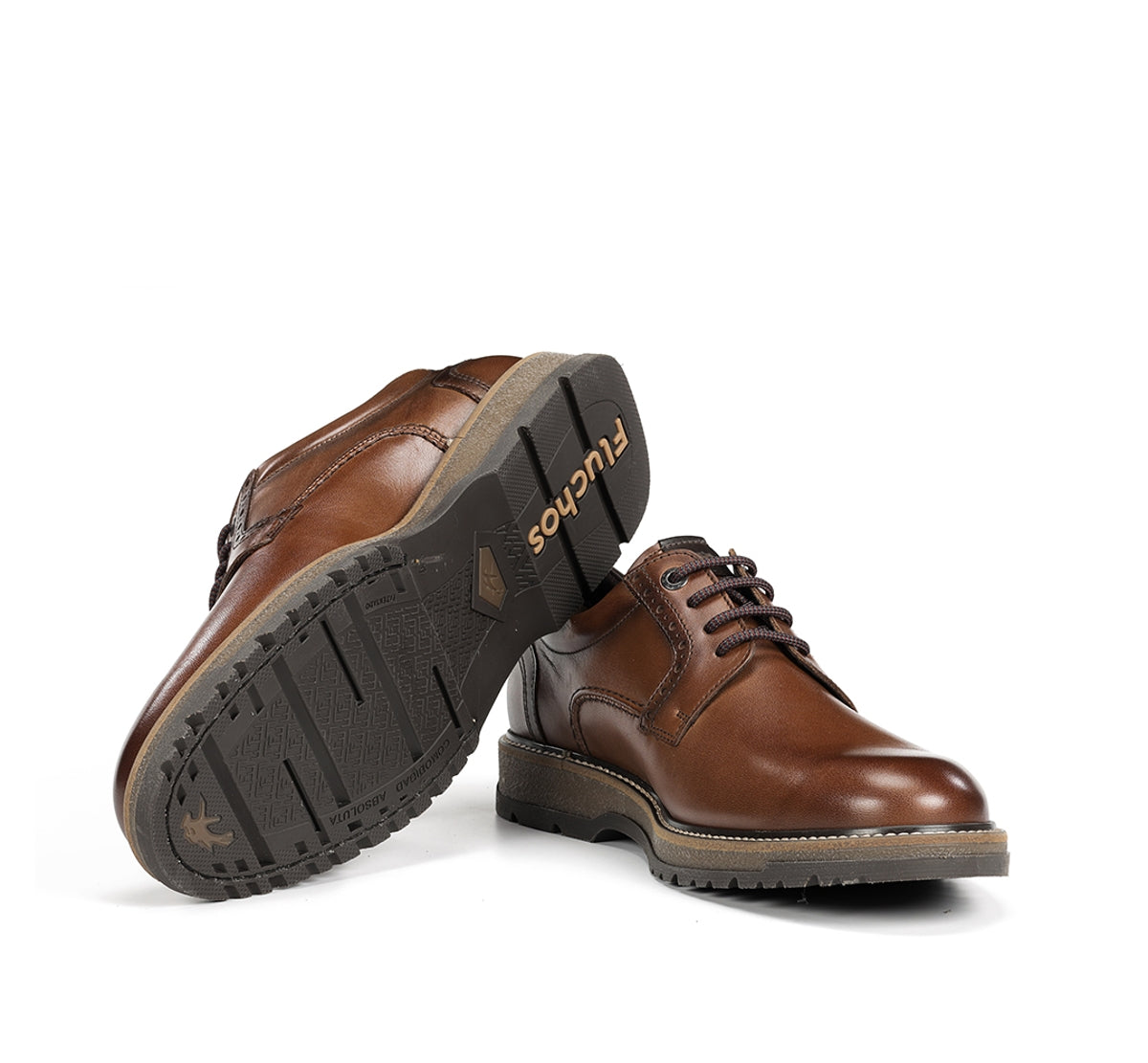 Fluchos Buggy F2319 chaussure homme marron classique