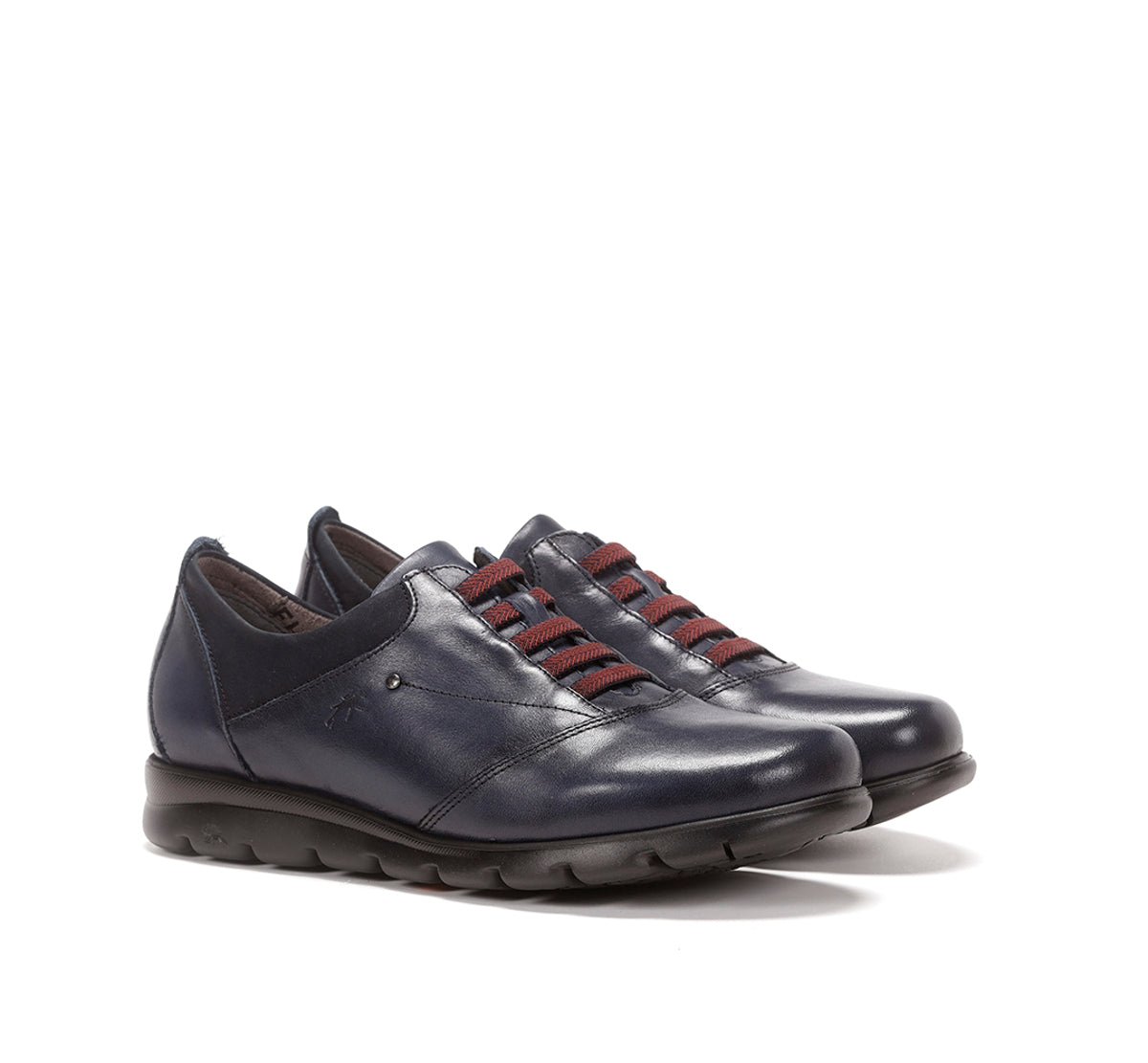 Fluchos Susan F0354 derby bleu femme confort Dynergy