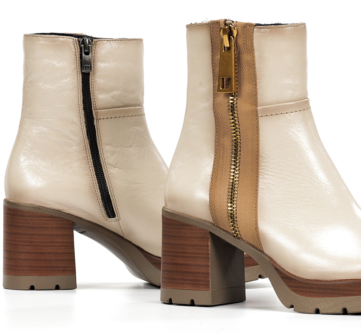 Dorking by Fluchos Safe D9413 Bottine Femme Taupe