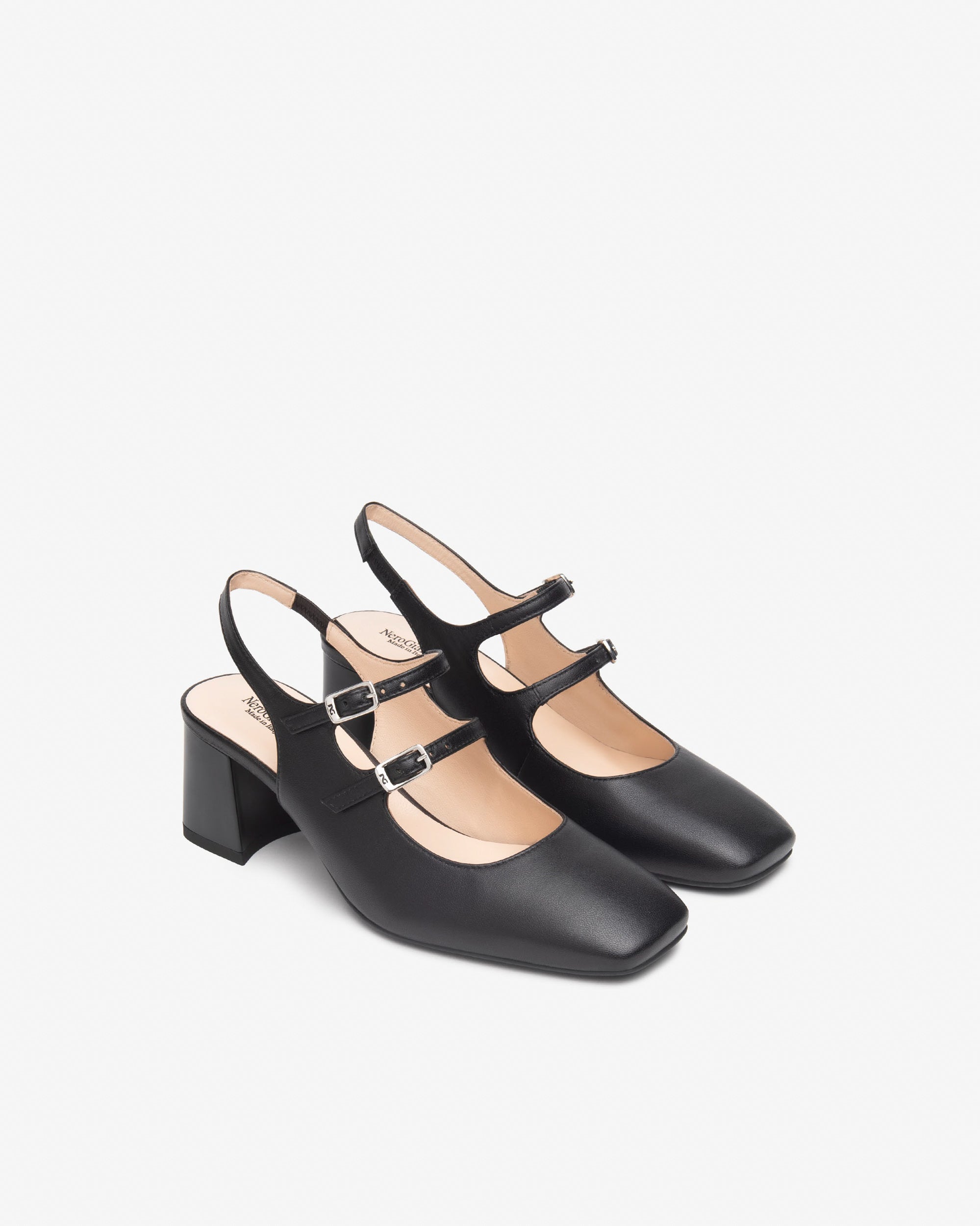 Nero Giardini Slingback Cuir Femme Été 35-41