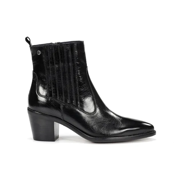 Dorking Arwen D9425 bottine noire talon large