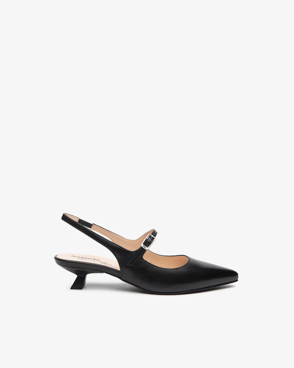 Nero Giardini Slingback escarpins cuir femme pointure 38