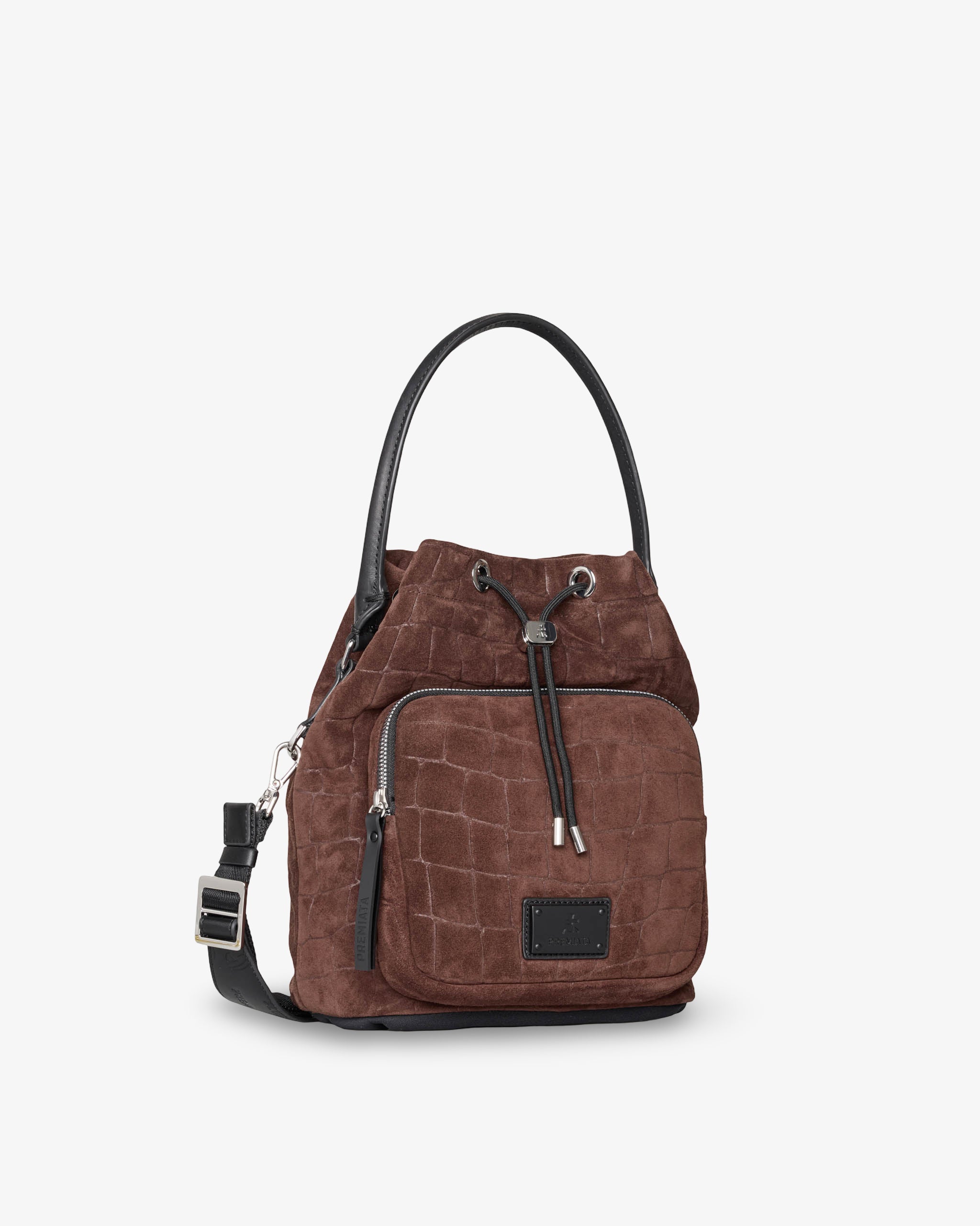 Premiata Mia 2182s sac à dos marron effet croco taille unique