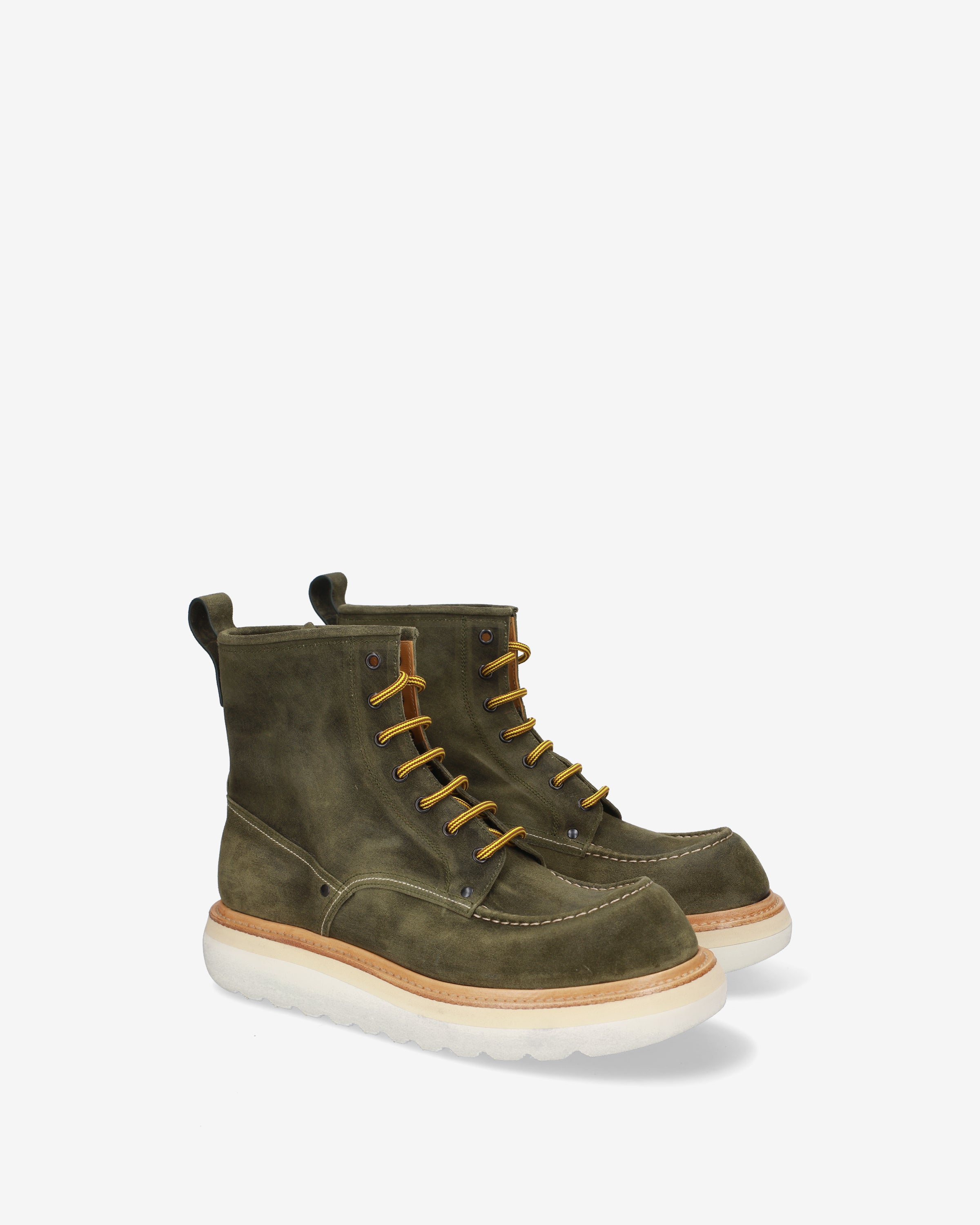 Premiata Anfibio Bosco bottines daim marron pointure 43