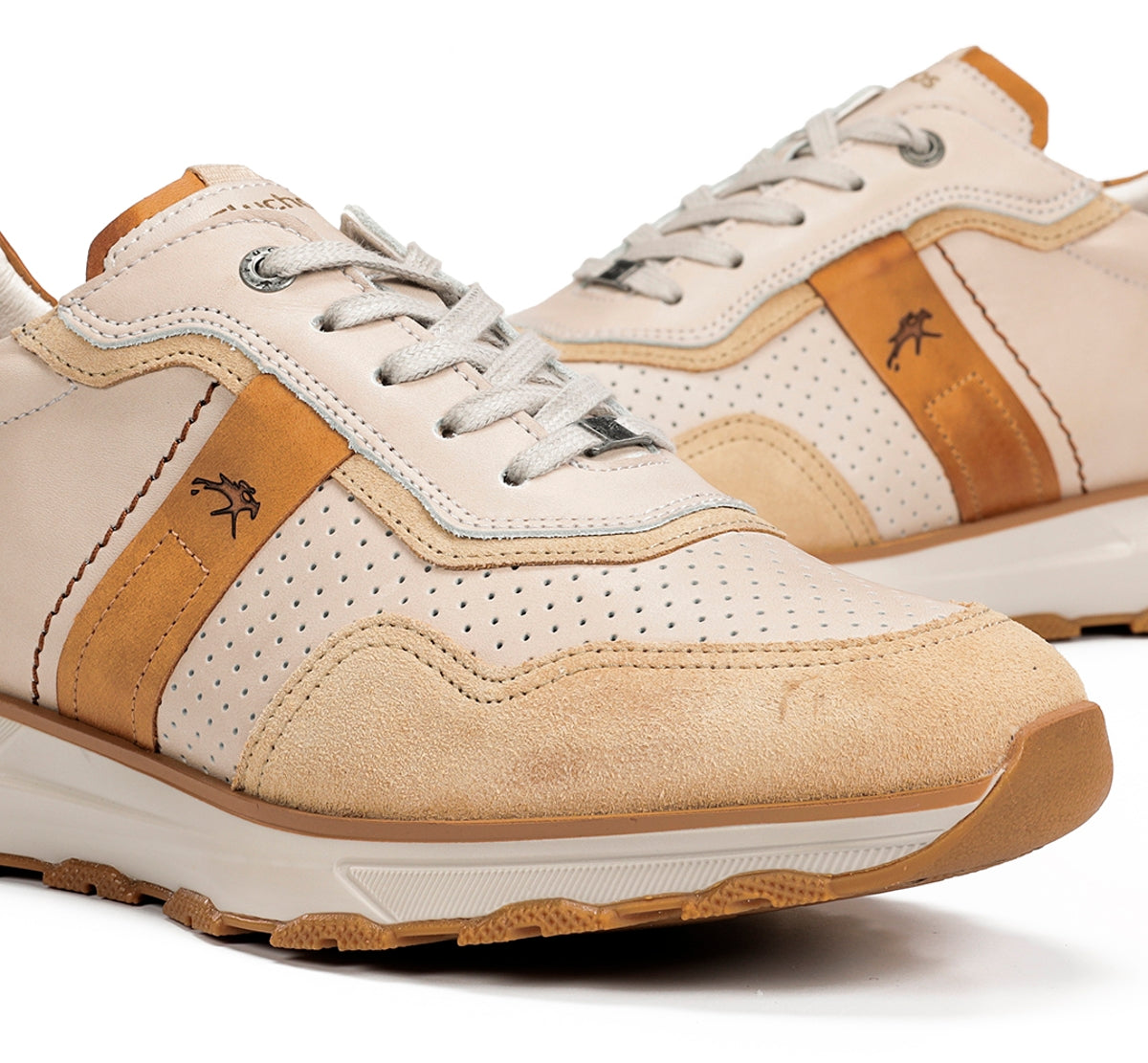Fluchos Walter F2084 baskets blanches homme confort