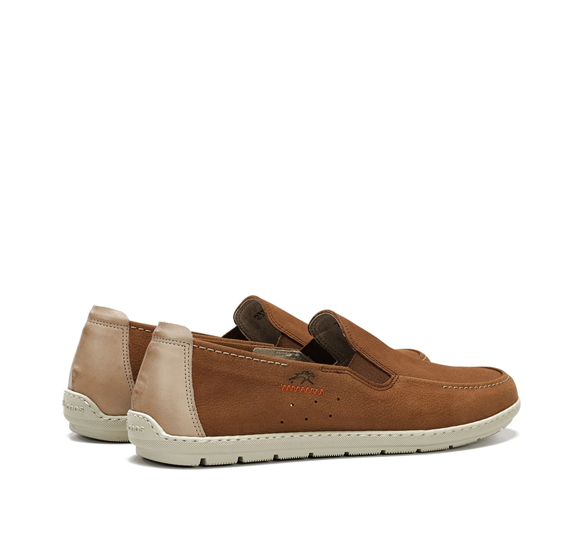 Fluchos Andy F2370 slip on marron homme confort
