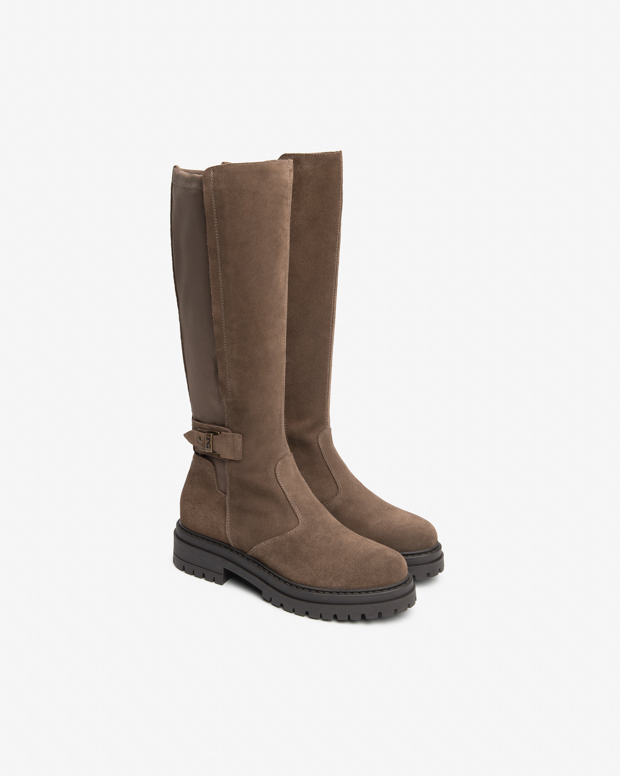 Nero Giardini Boots bottes femme daim talon 40 mm