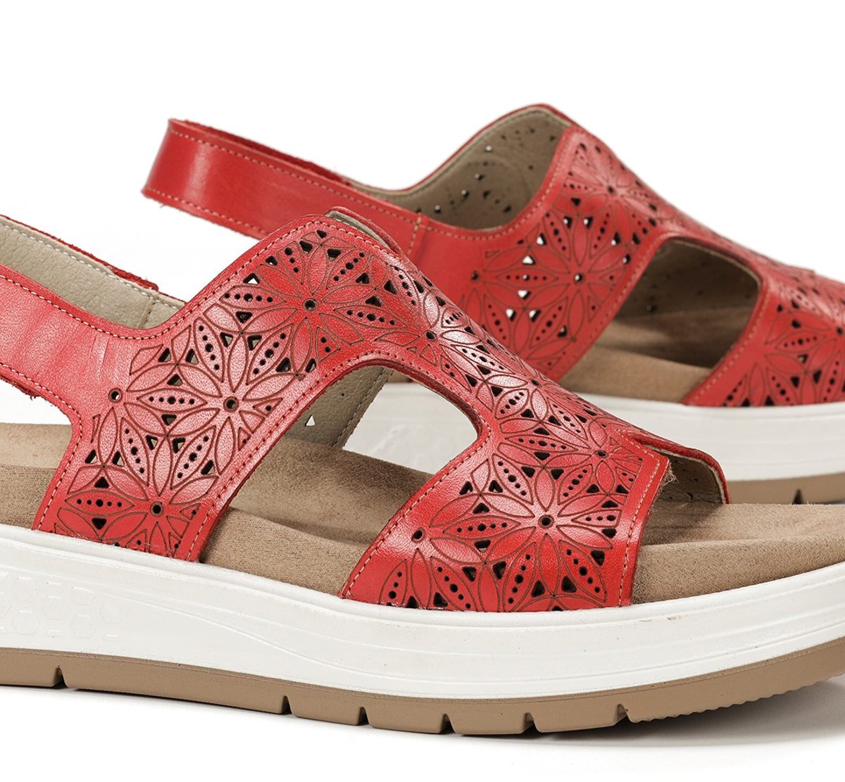 Fluchos Sandalias Street F2007 sandale femme rouge