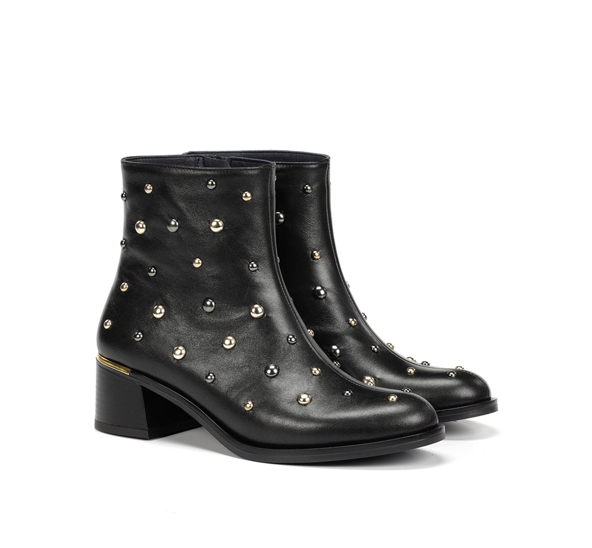 Dorking Kim D9608 bottines femme noires talon bas