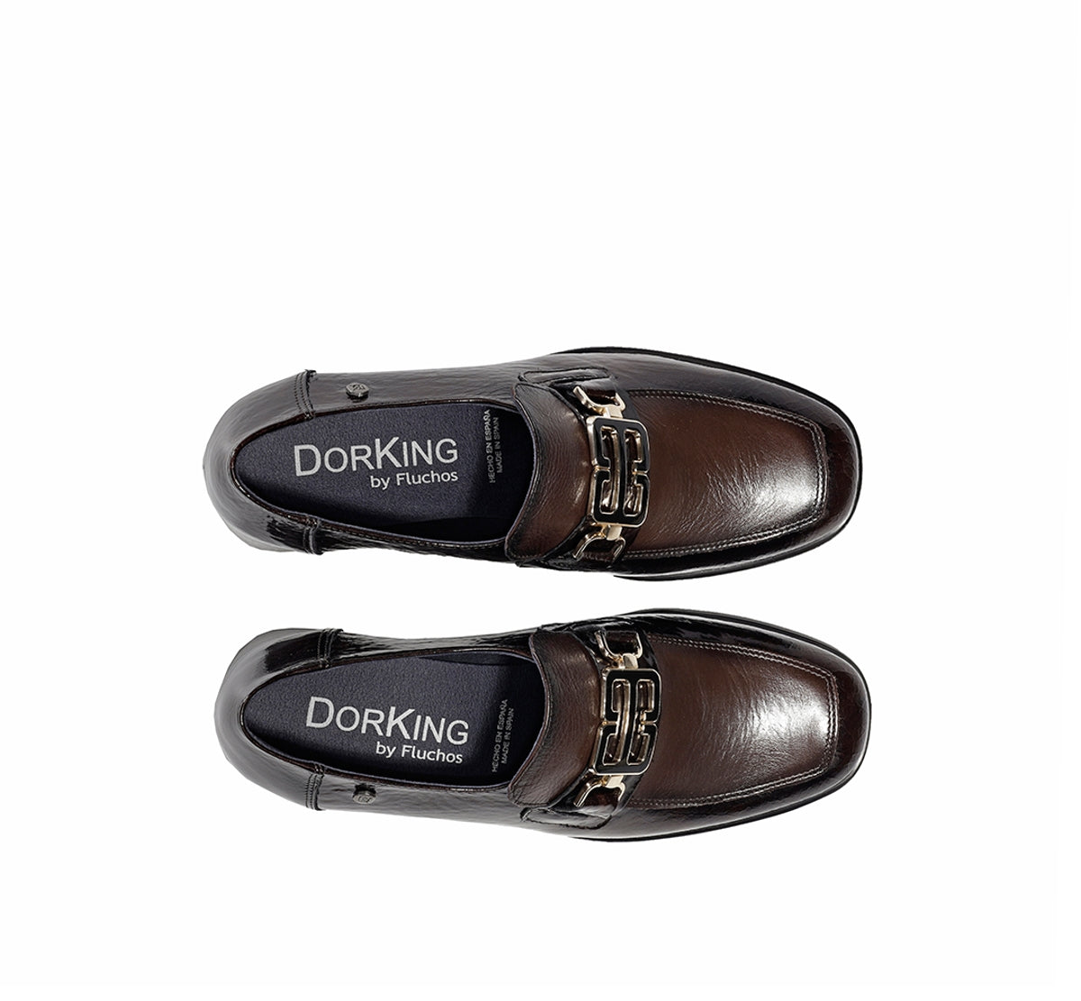 Dorking by Fluchos Ikia D9774 mocassin marron femme cuir