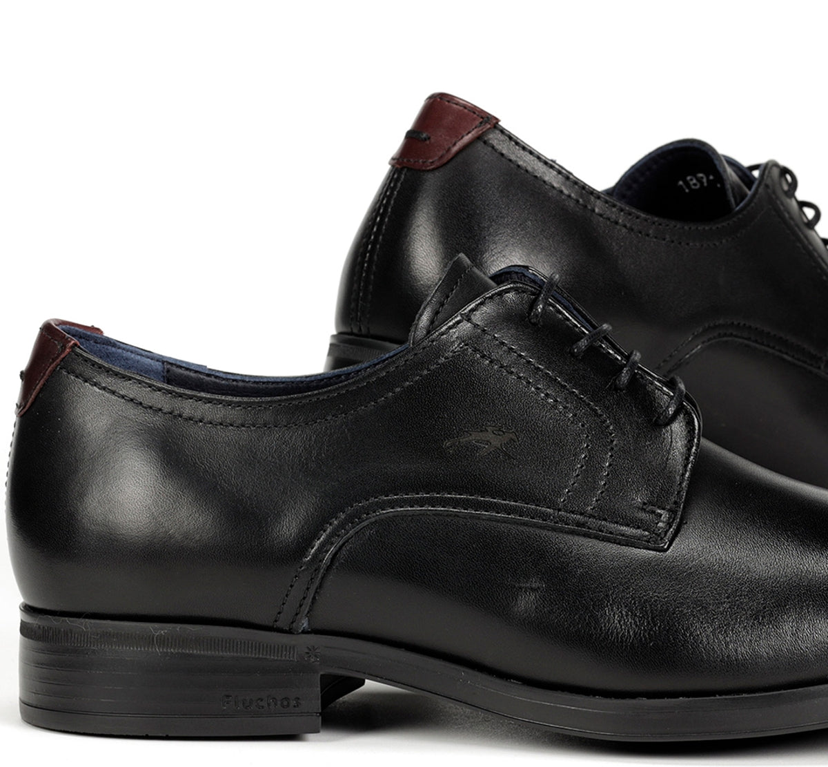 Fluchos Zapatos ASGARD F1885 derbies homme noir cuir