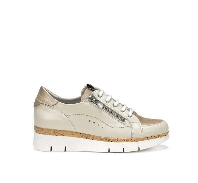 Dorking by Fluchos India D9301 baskets femme taupe cuir