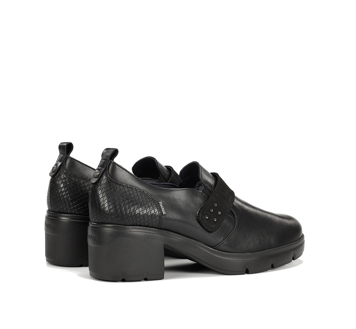 Fluchos Fugaz F2112 slip-on femme noir semelle track