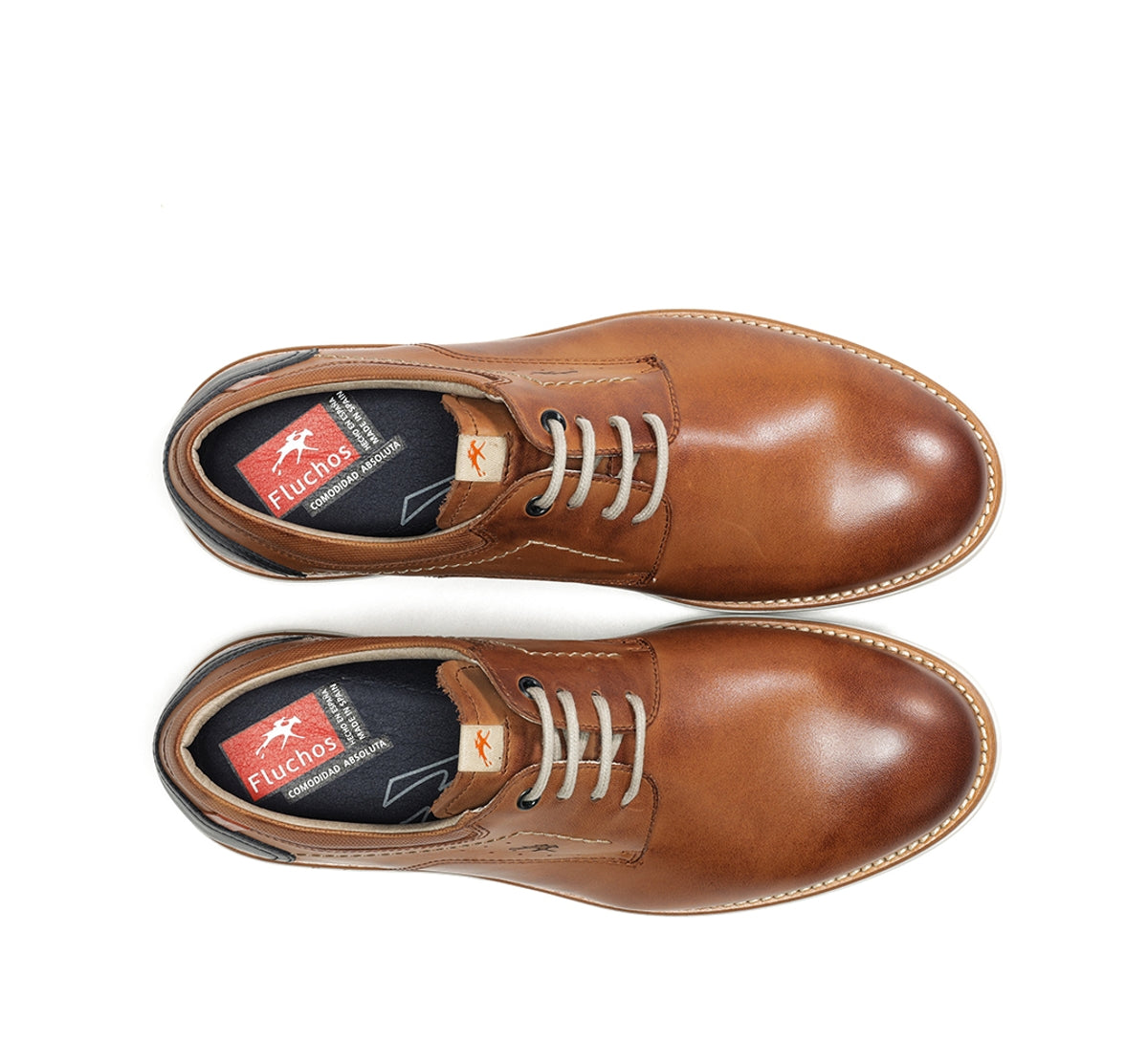 Fluchos Taylor F1978 chaussures marron homme confort