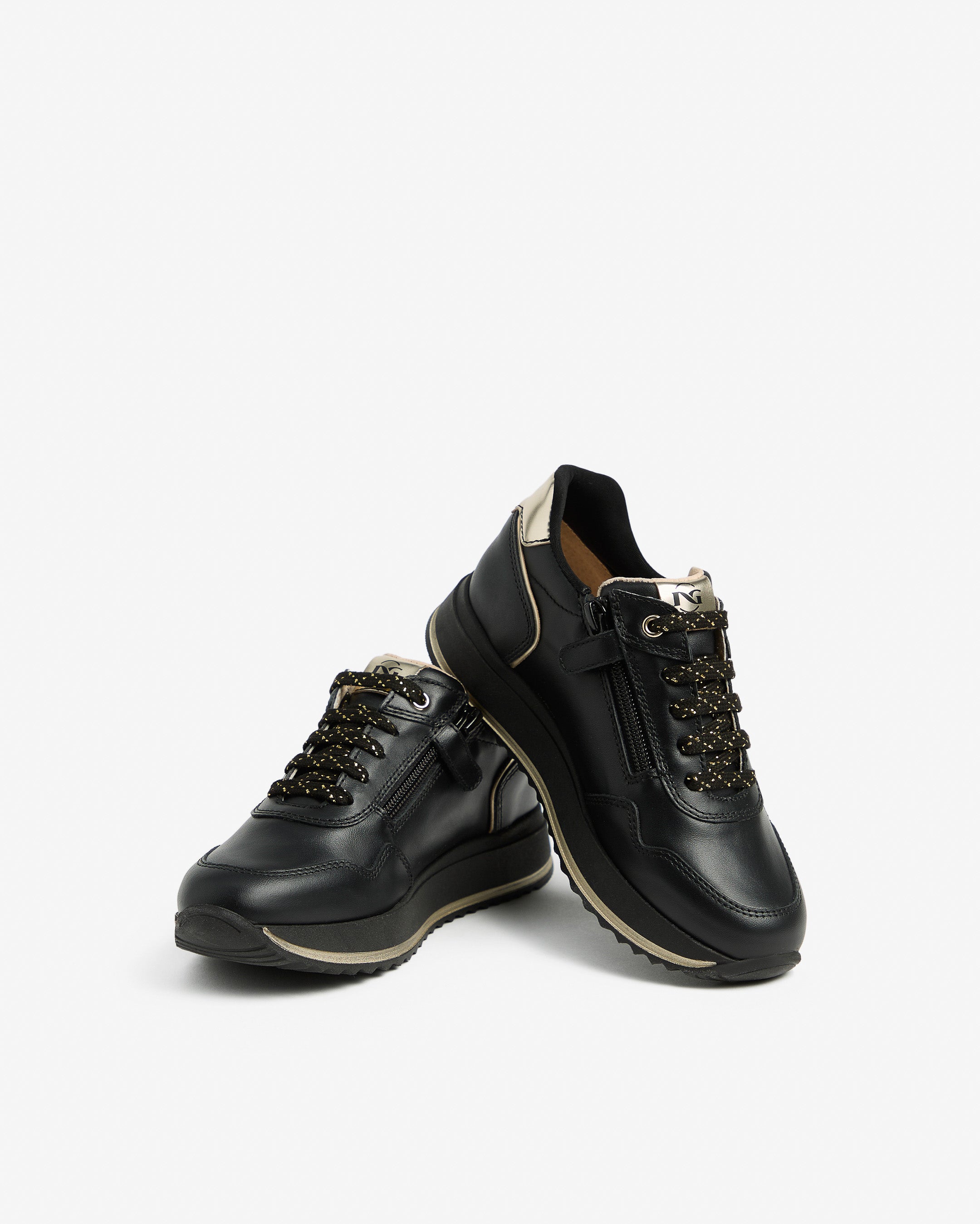 Nero Giardini Sneakers cuir fille technique