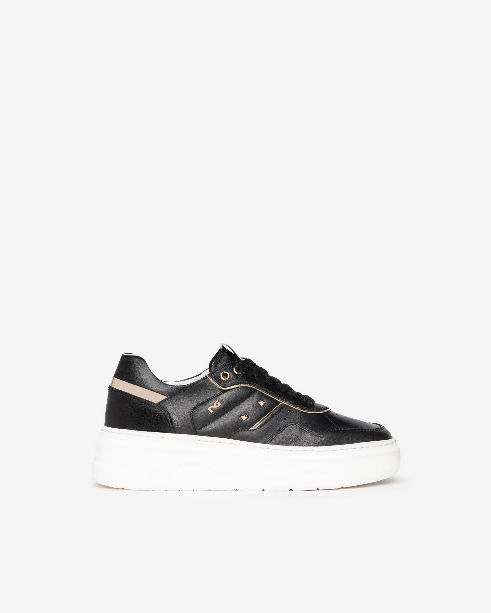 Nero Giardini Sneakers baskets cuir femme semelle DryGo
