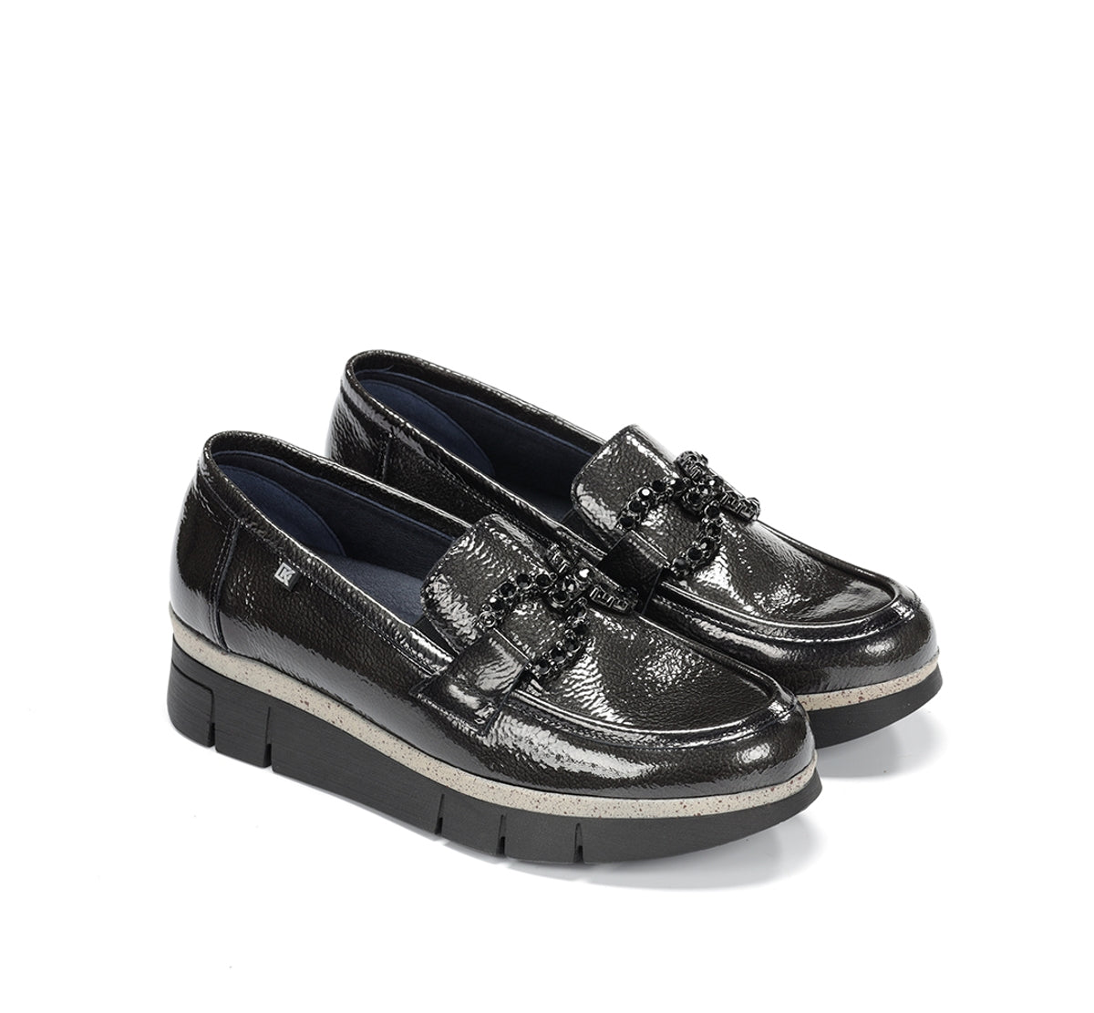 Dorking by Fluchos India D9325 mocassin gris sport femme