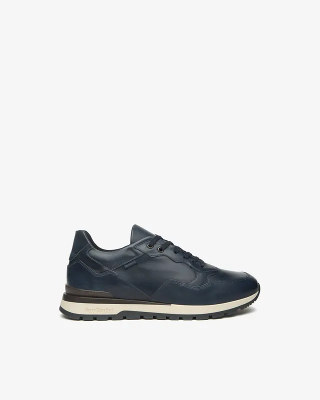 Nero Giardini Sneakers baskets cuir homme hiver