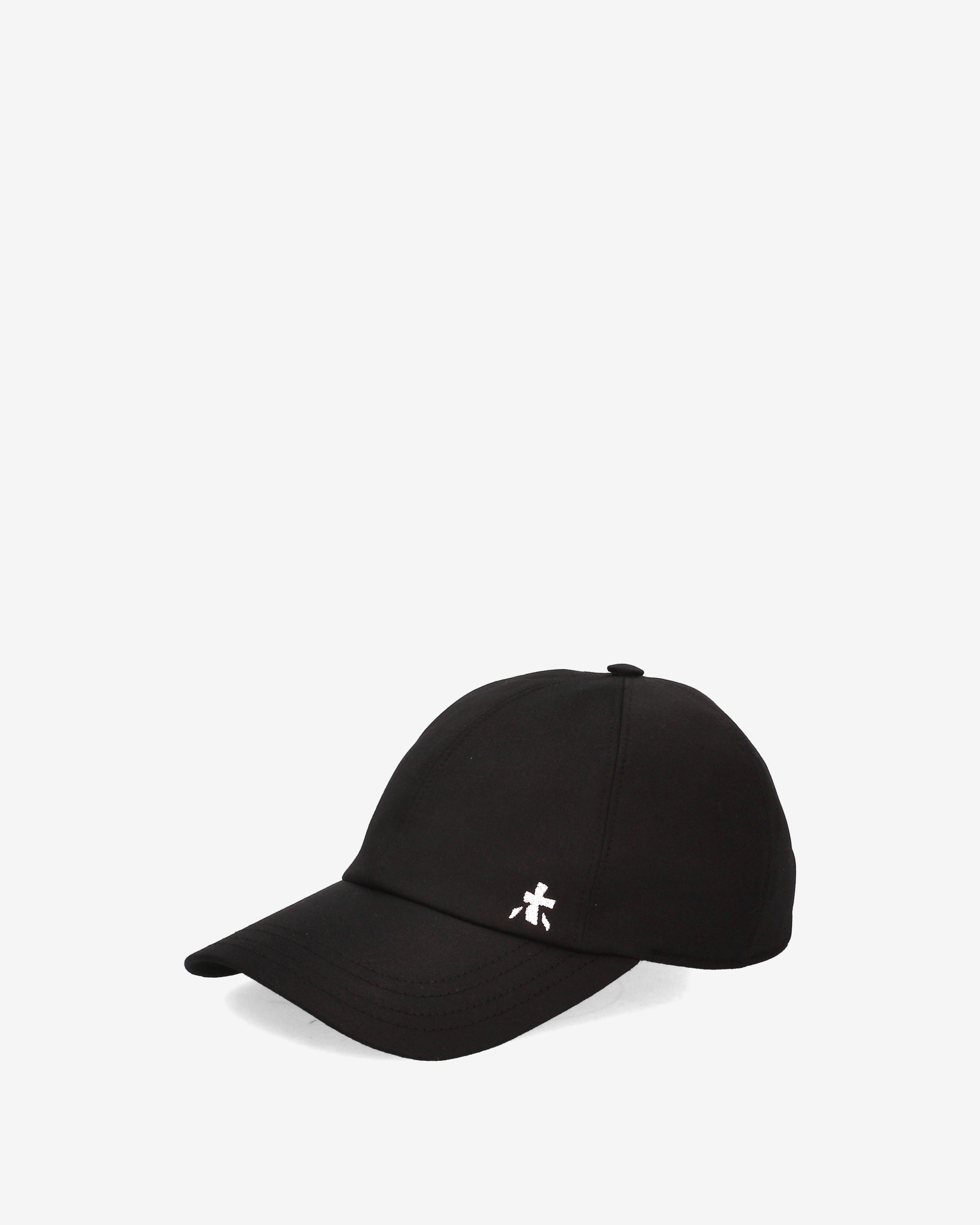 Premiata casquette baseball coton noir logo brodé