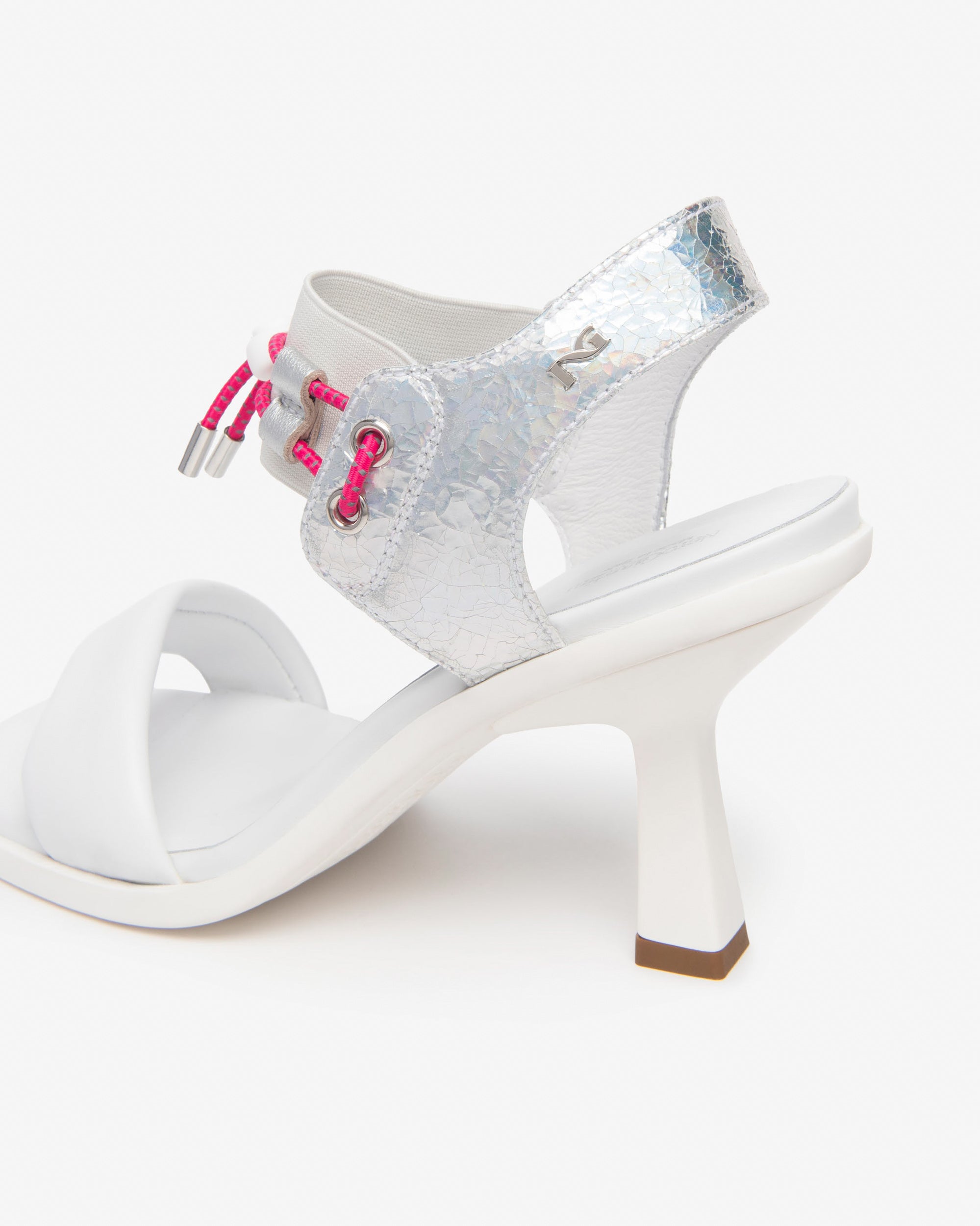 Nero Giardini Sandals sandales cuir femme tissu été