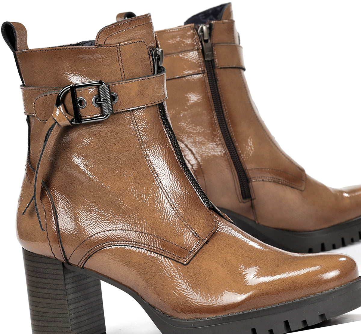 Dorking Evie D9163 bottine taupe femme talon