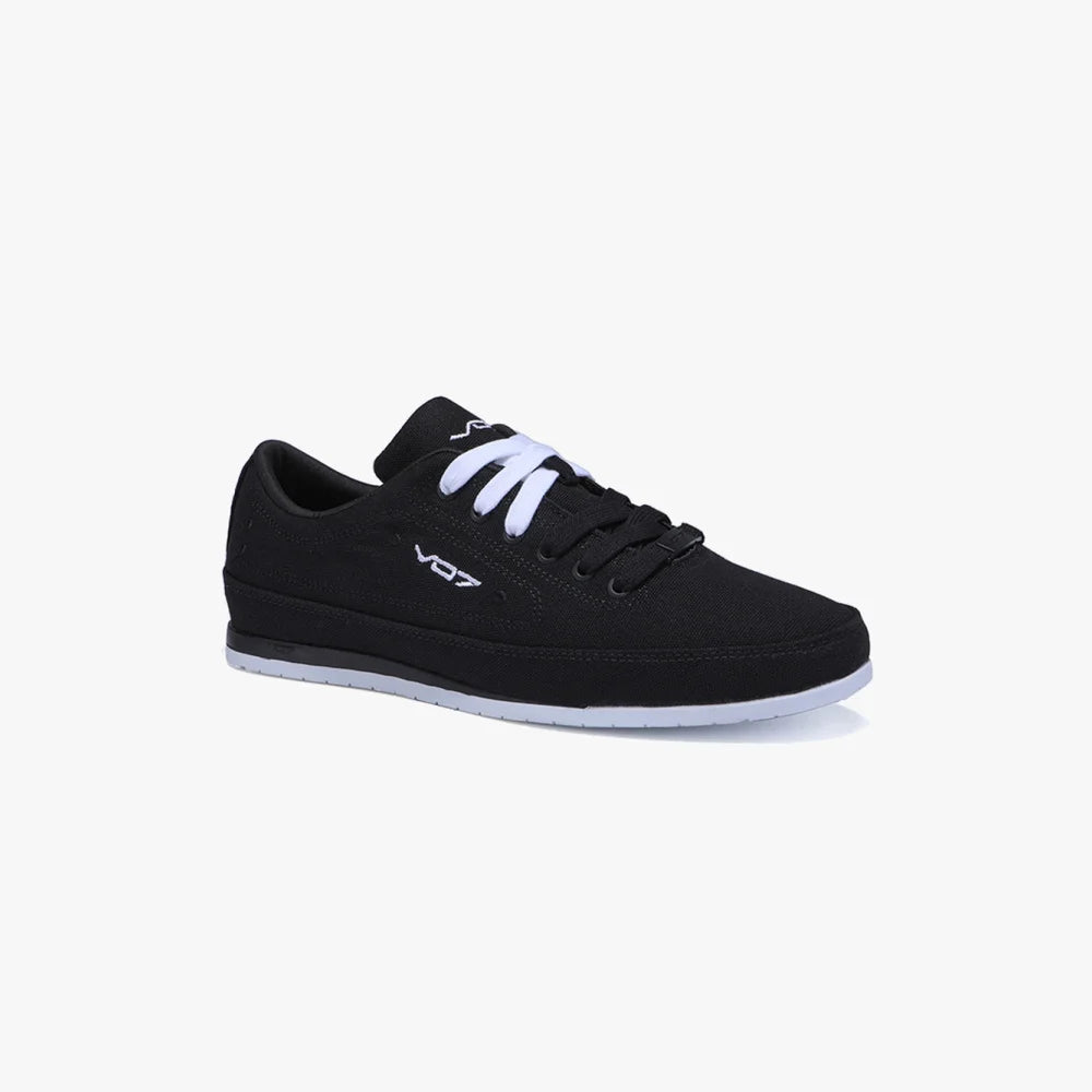 VO7 Yacht BW sneaker homme toile noire semelle blanche