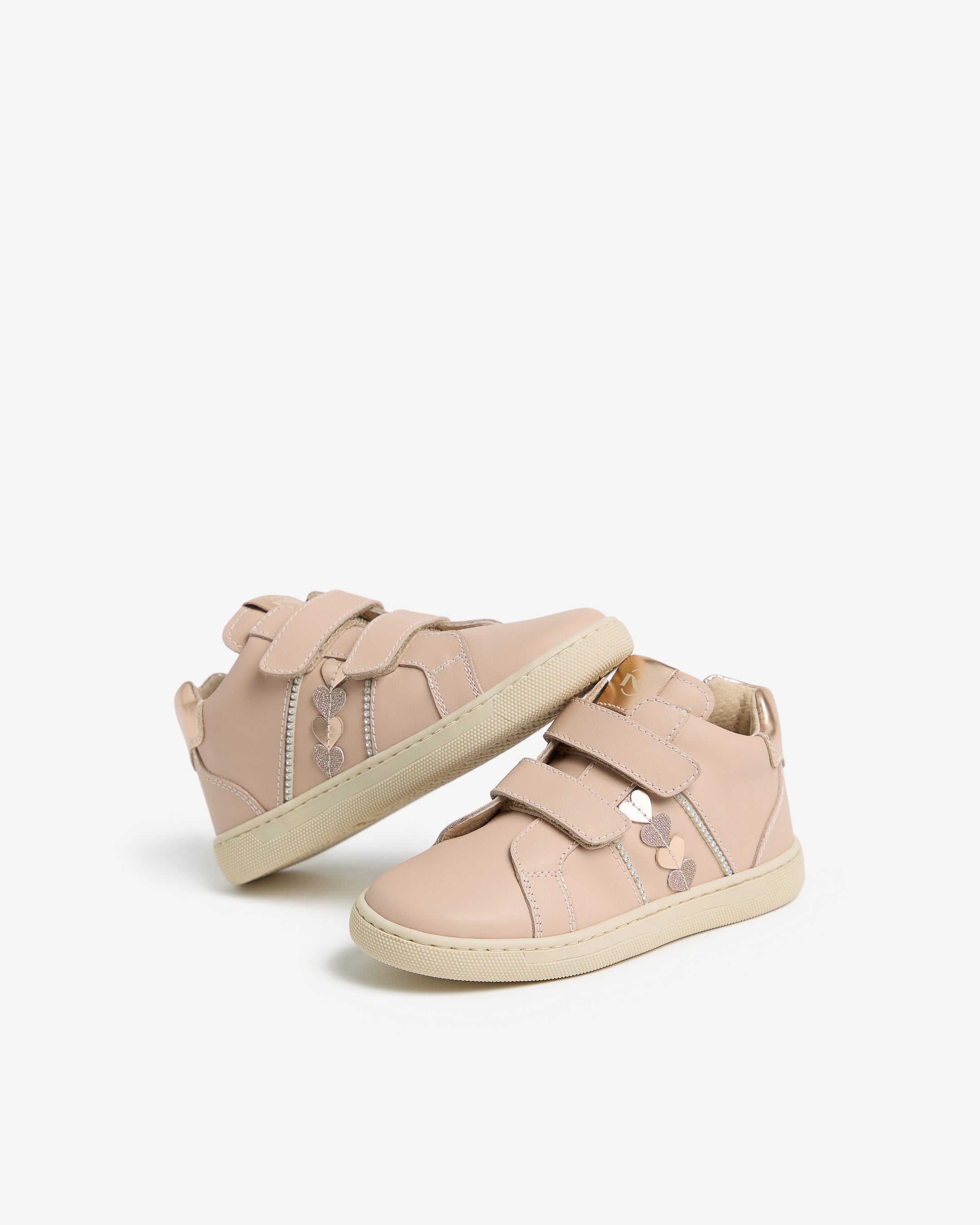 Nero Giardini Sneakers baskets cuir fille tissu technique