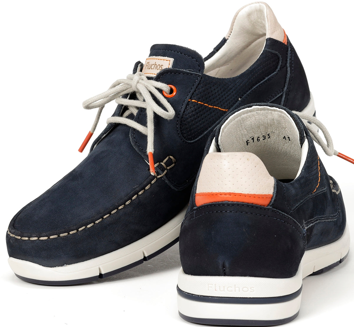 Fluchos Yannic F1695 chaussure homme bleu lacets