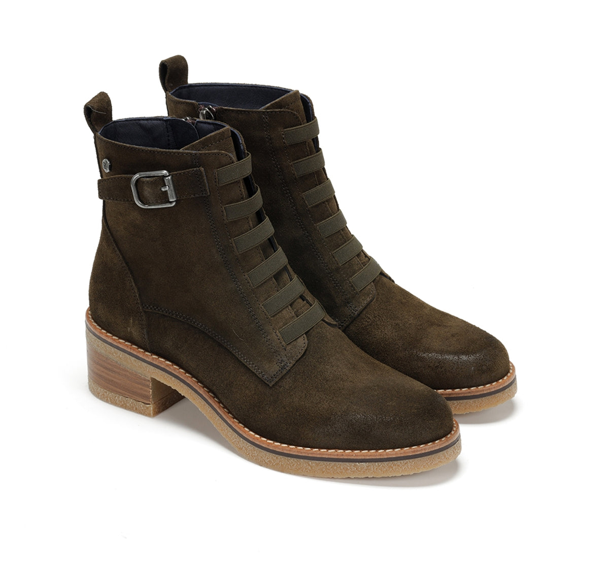 Dorking by Fluchos Lucero D8868 boots femme vertes