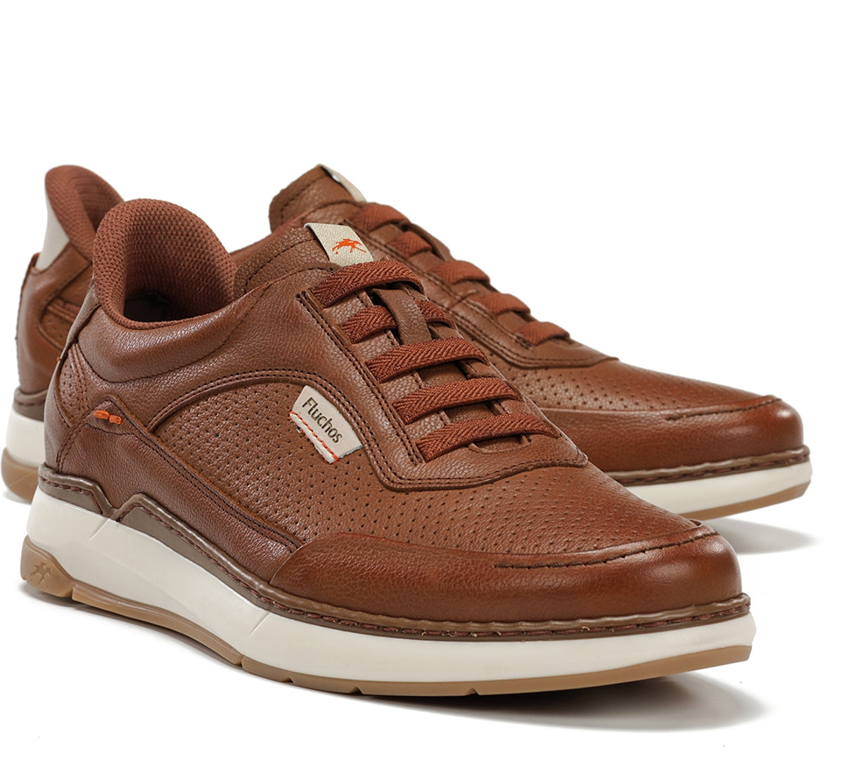 Fluchos Jeff F2358 baskets marron homme lacets