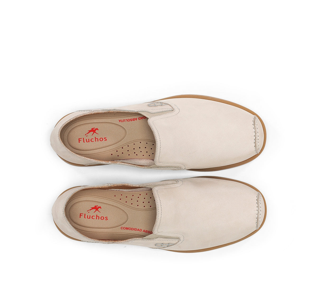 Fluchos Tribal F2194 slip on blanc homme