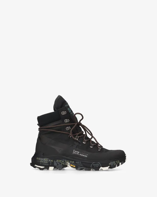 Premiata MidTreck 507 baskets homme noir Vibram