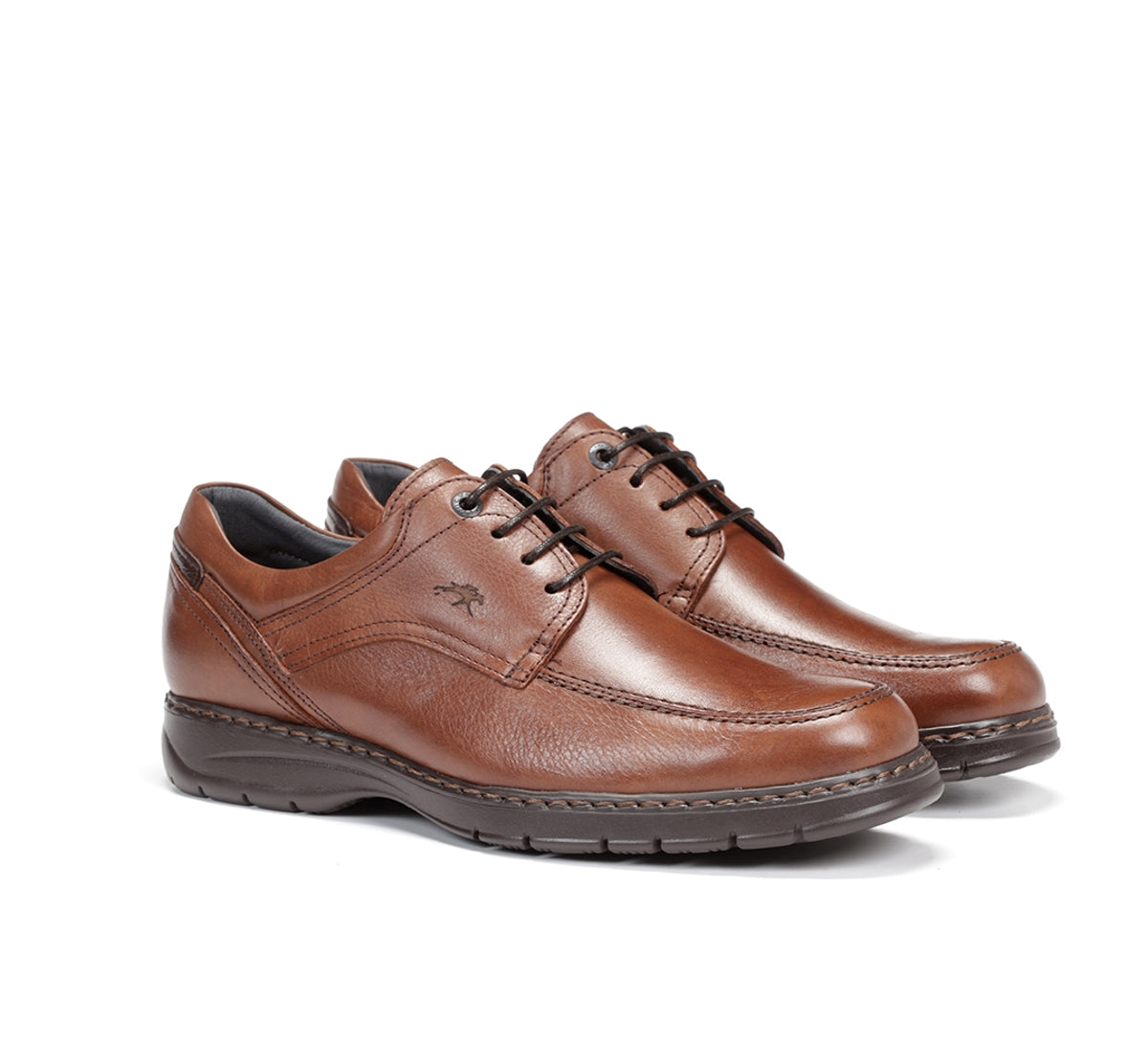 Fluchos Crono 9142 chaussure homme marron confort