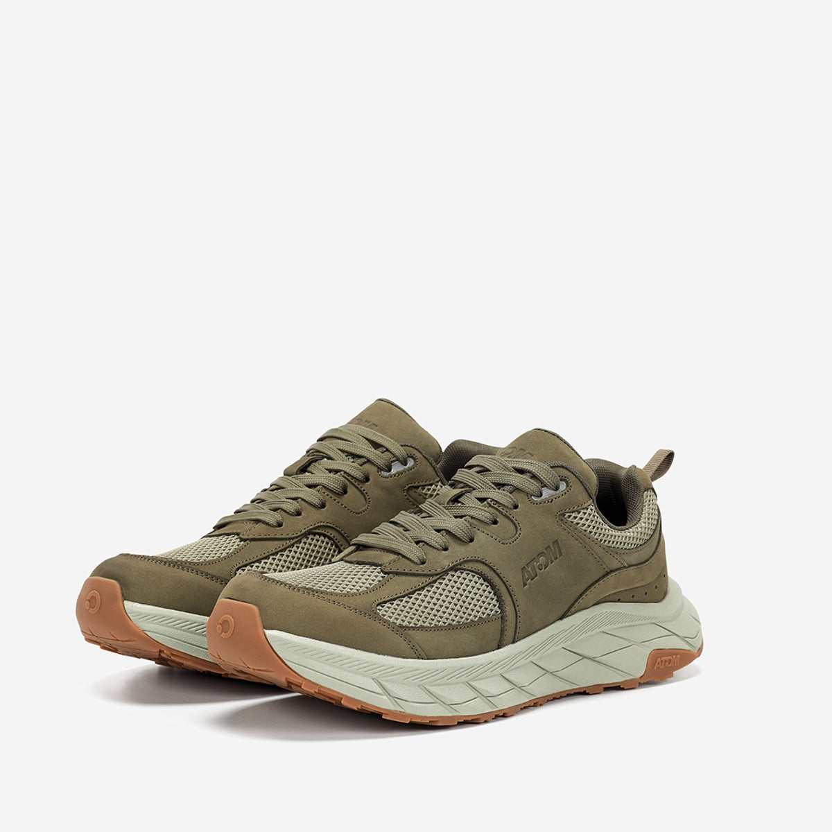 Atom by Fluchos Urban AT181 baskets homme vert