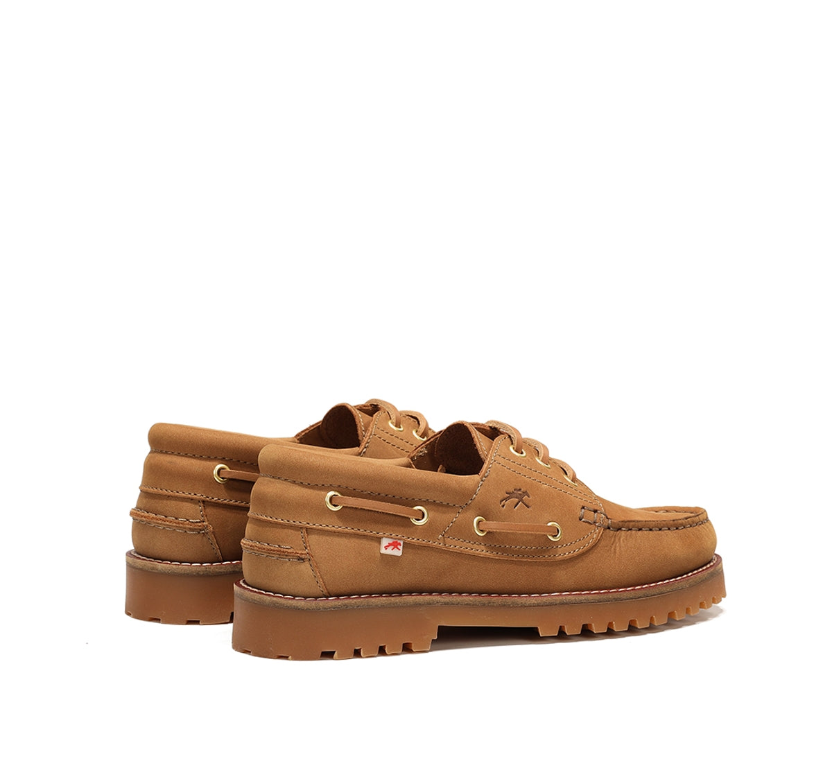 Fluchos Scott F0053 chaussures bateau femme marron