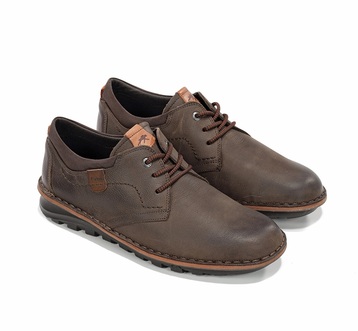 Fluchos Alvin F2526 chaussures homme marron cuir