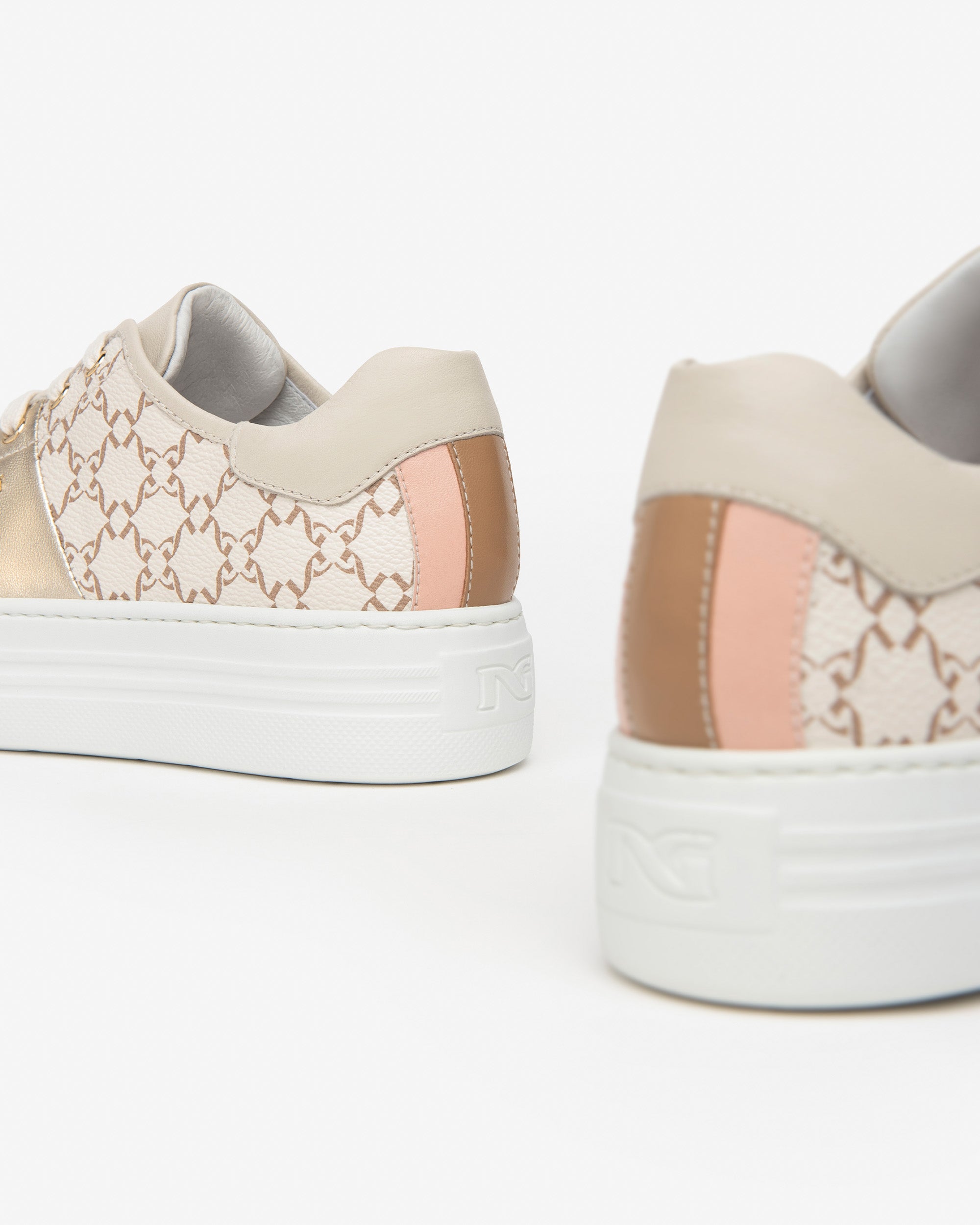 Nero Giardini Sneakers baskets femme cuir technique