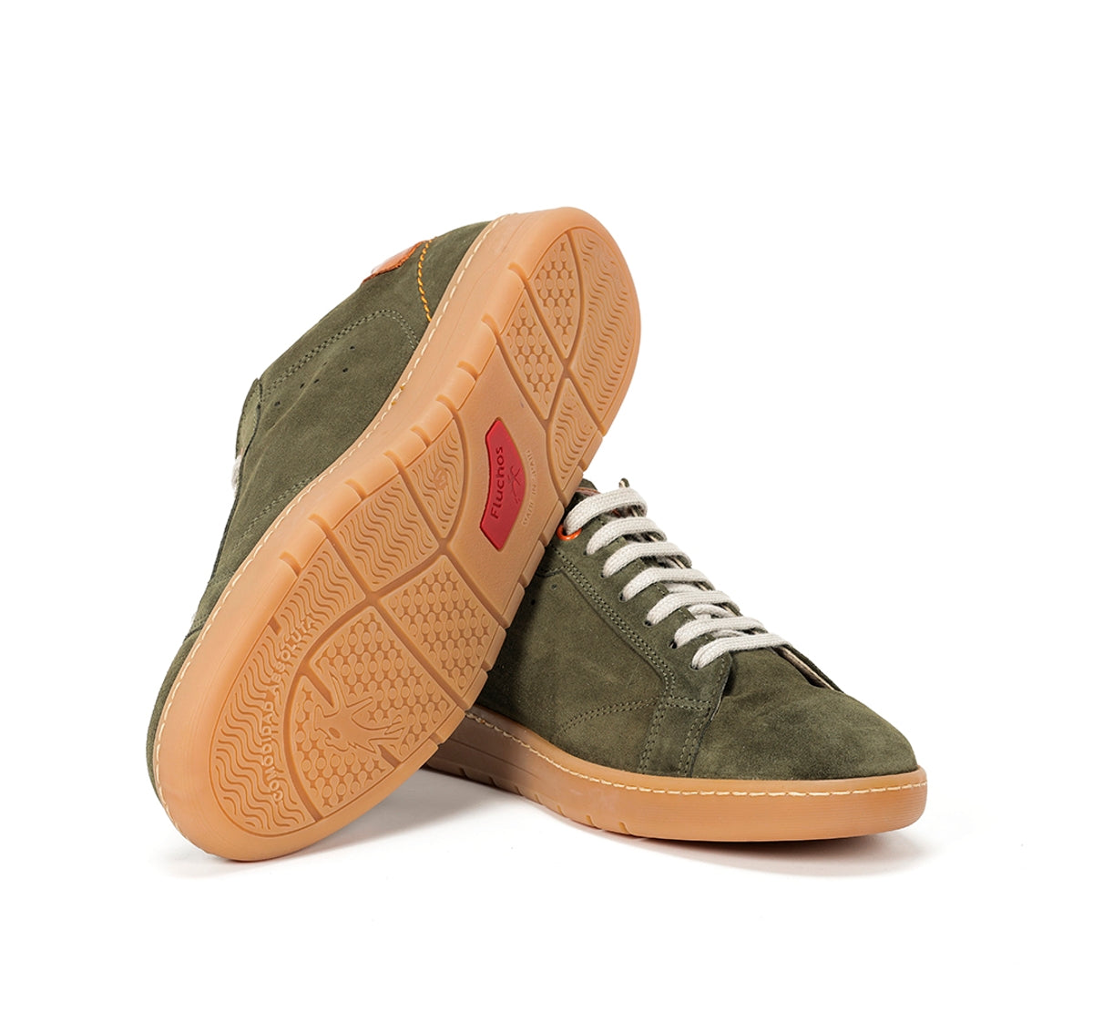 Fluchos Zapatos Leo F1727 chaussure verte homme