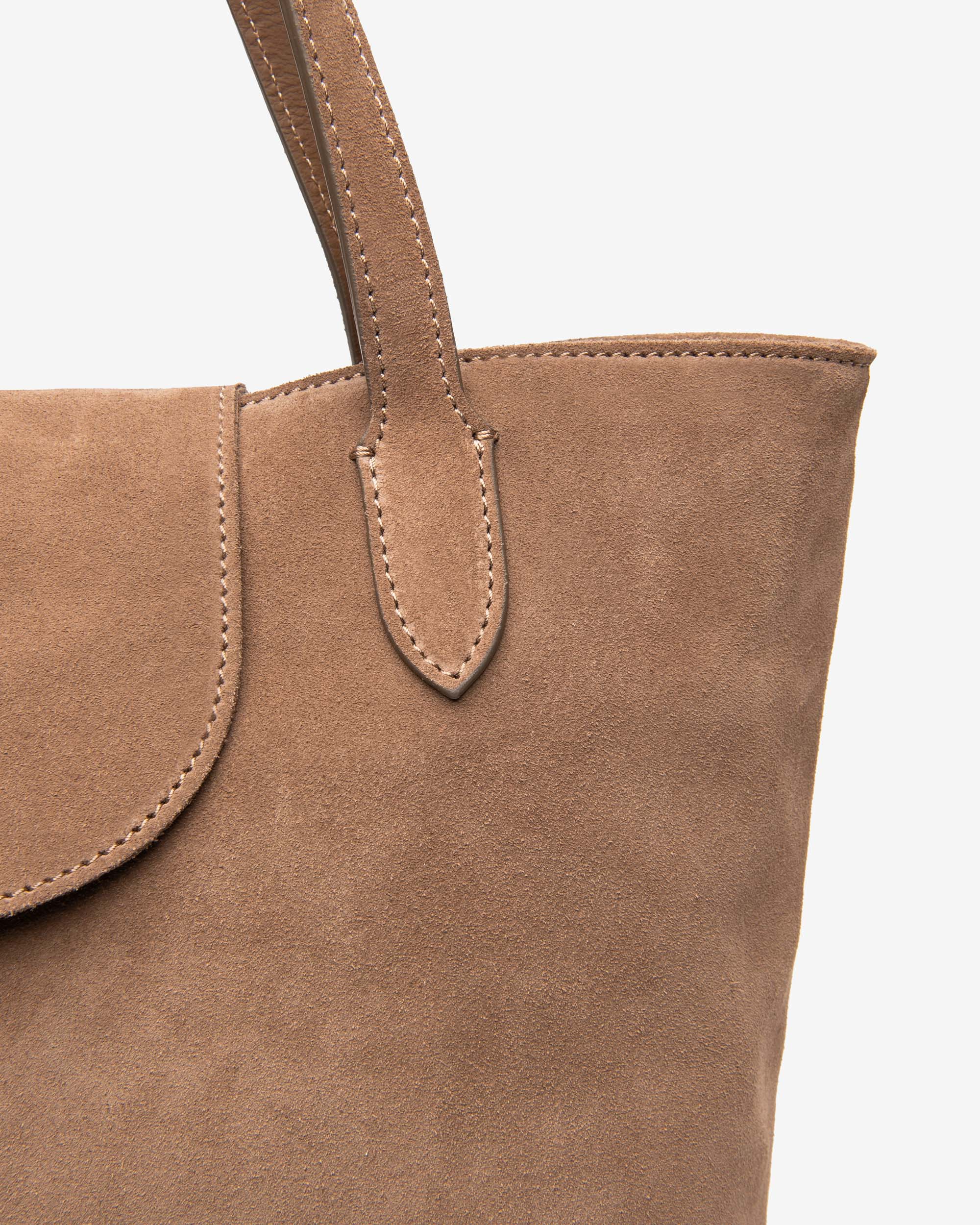 Nero Giardini Bags sac tote femme daim rabat