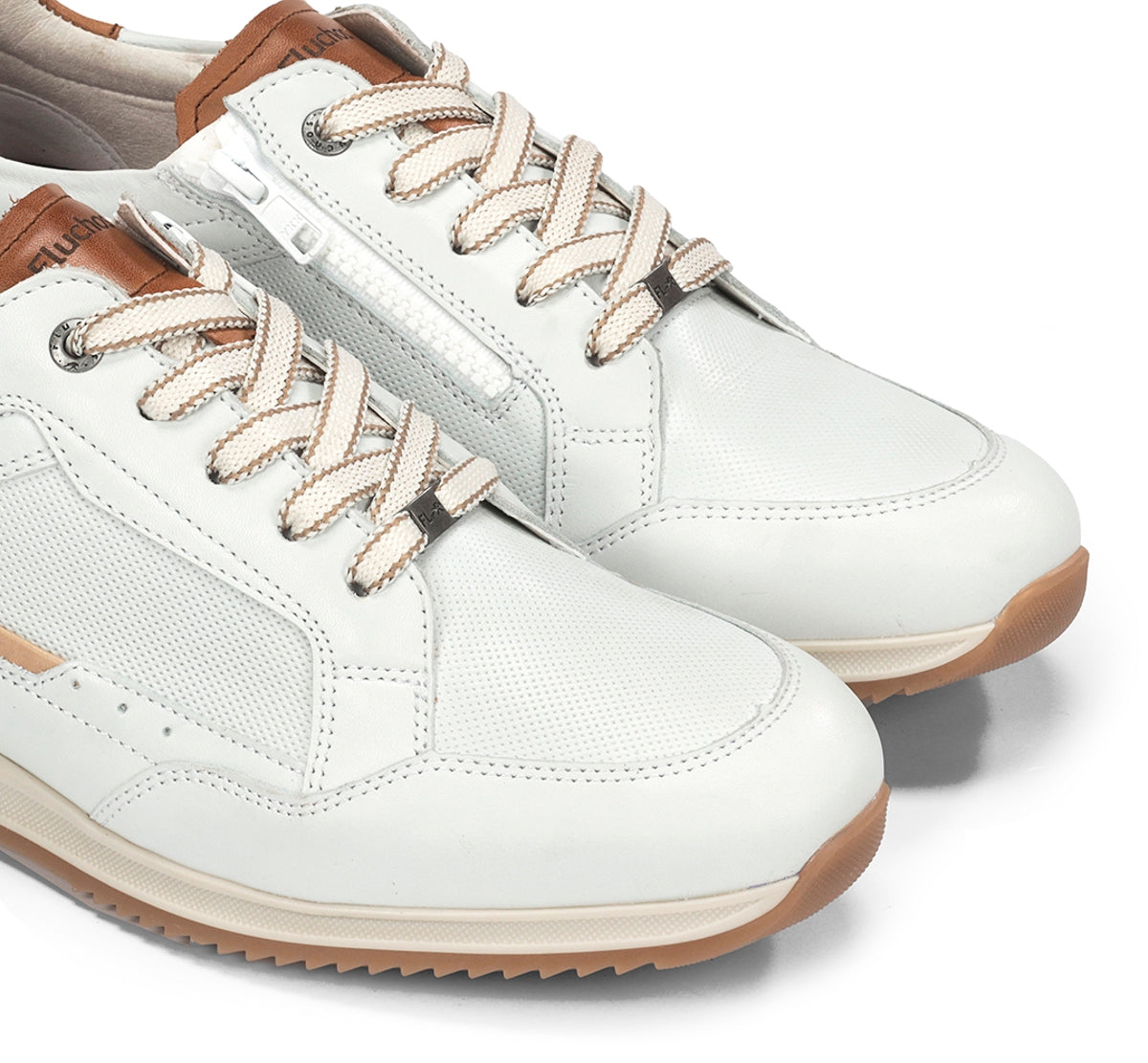 Fluchos Samir F2187 baskets blanc homme cuir