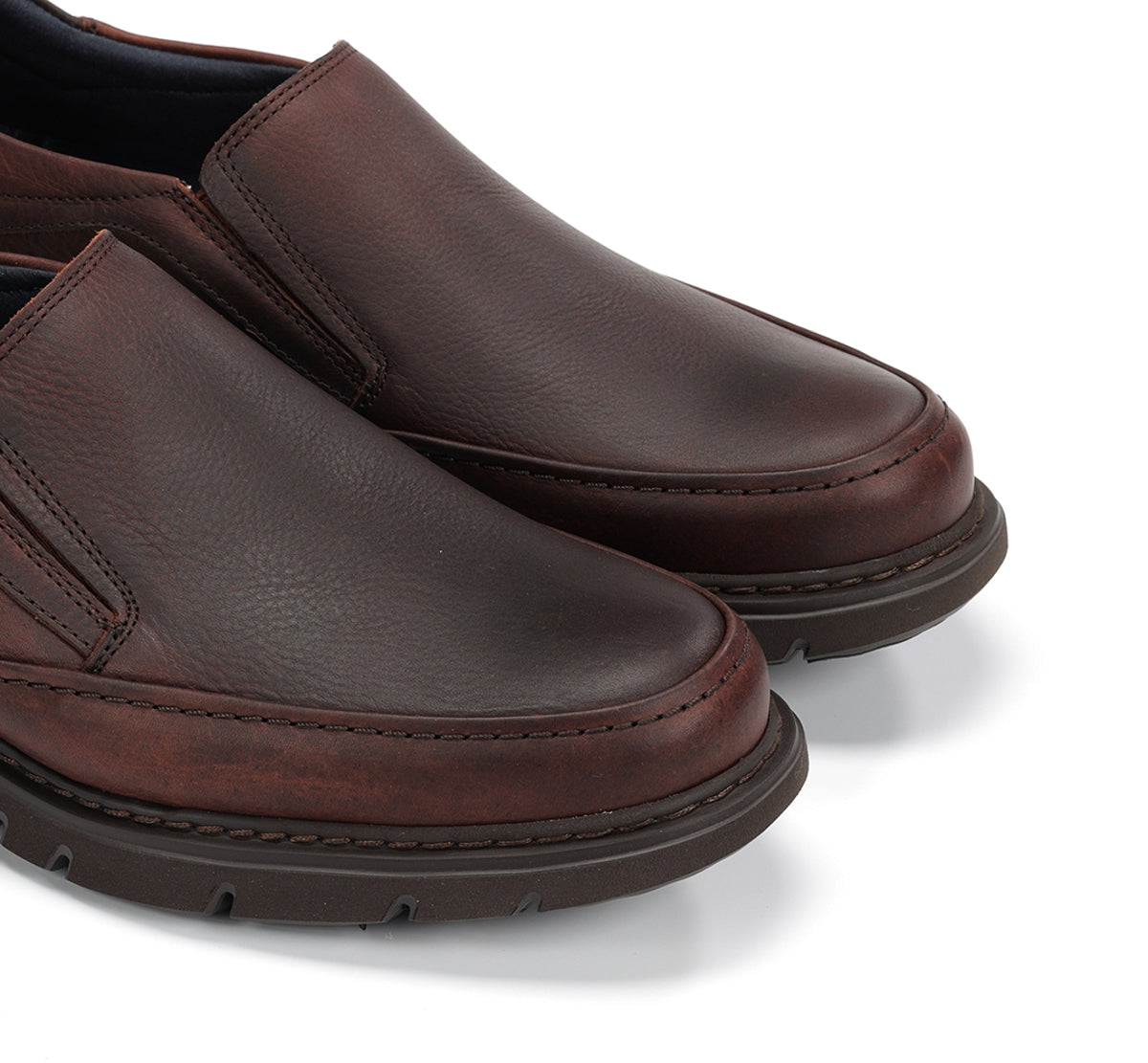Fluchos Celtic F0249 slip on marron homme cuir