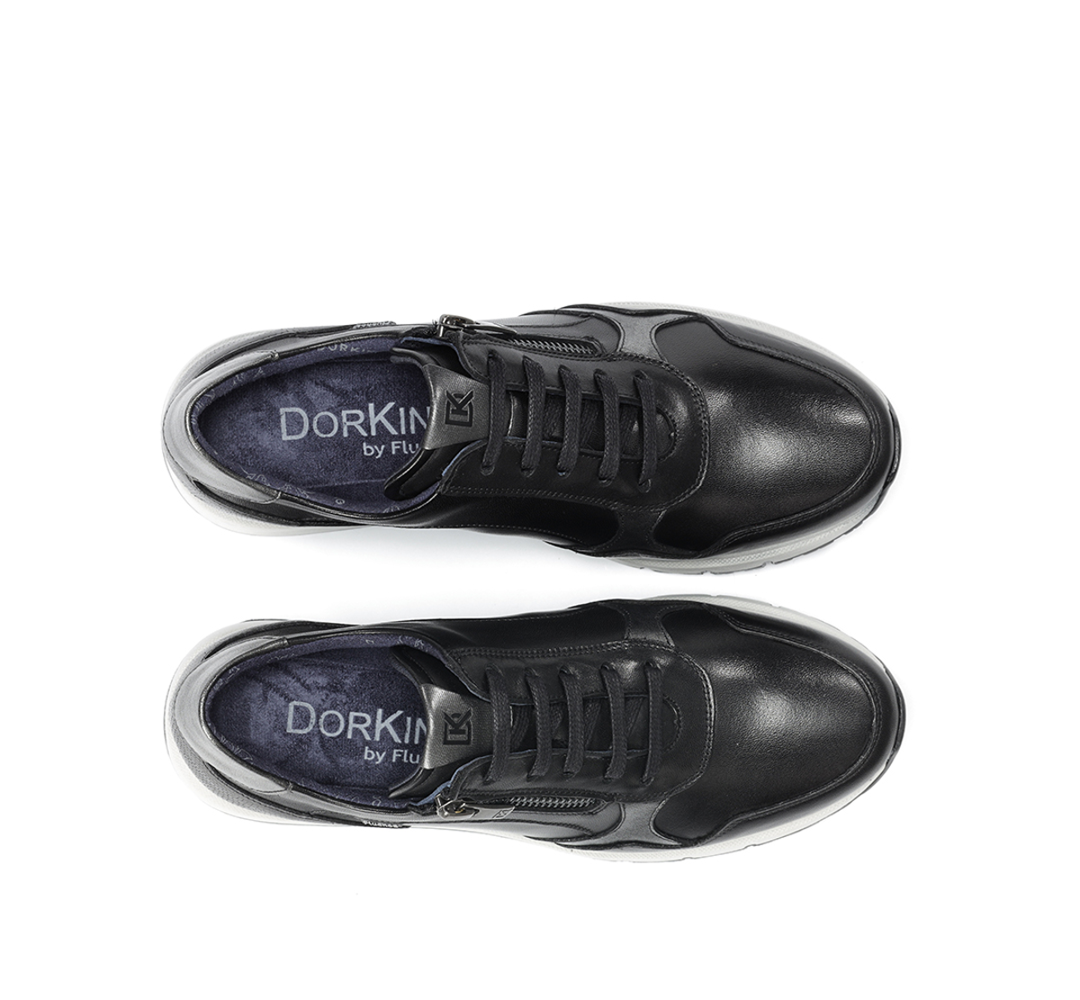 Dorking by Fluchos Serena D9212 baskets femme noir