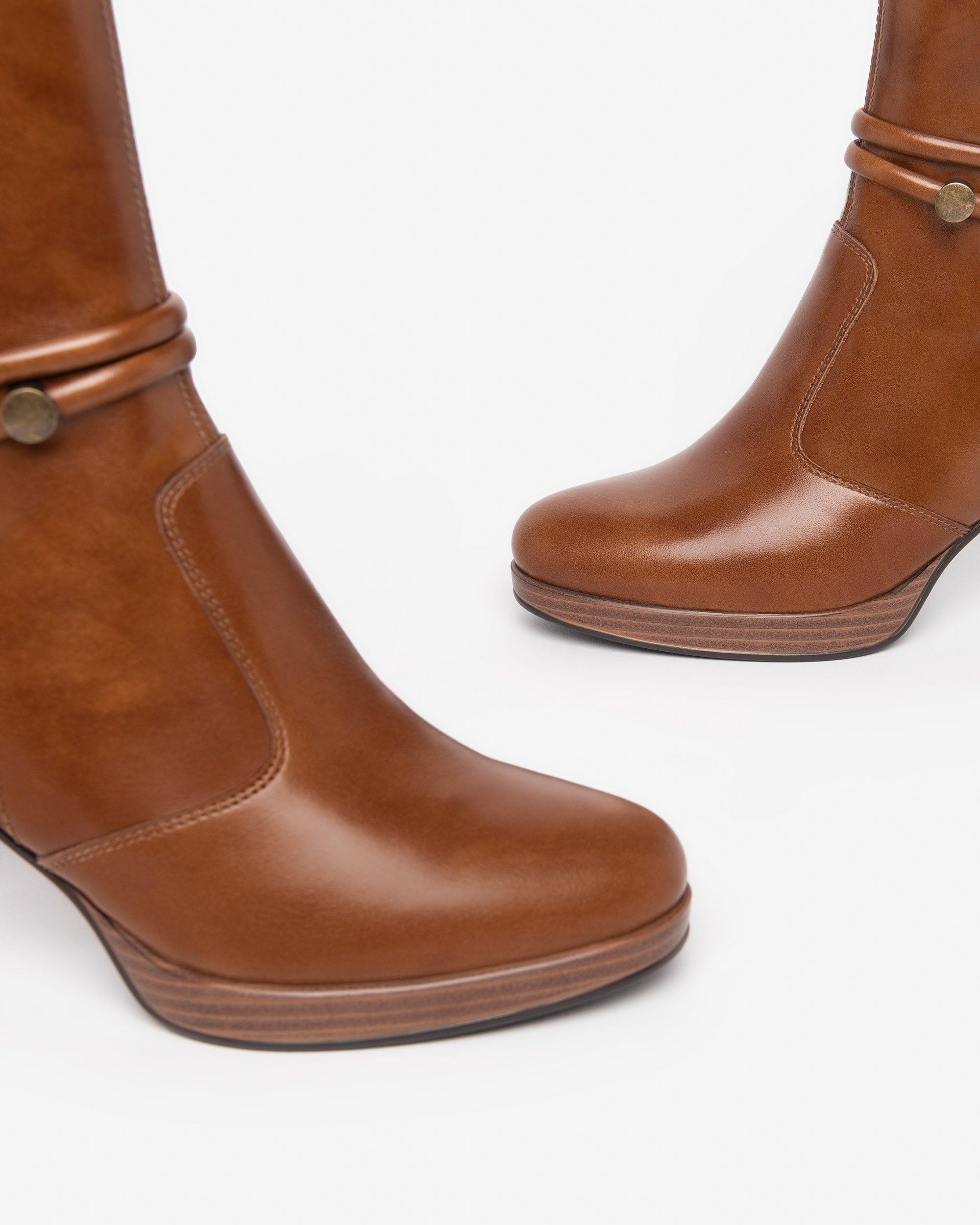 Nero Giardini Boots Bottes Cuir Femme