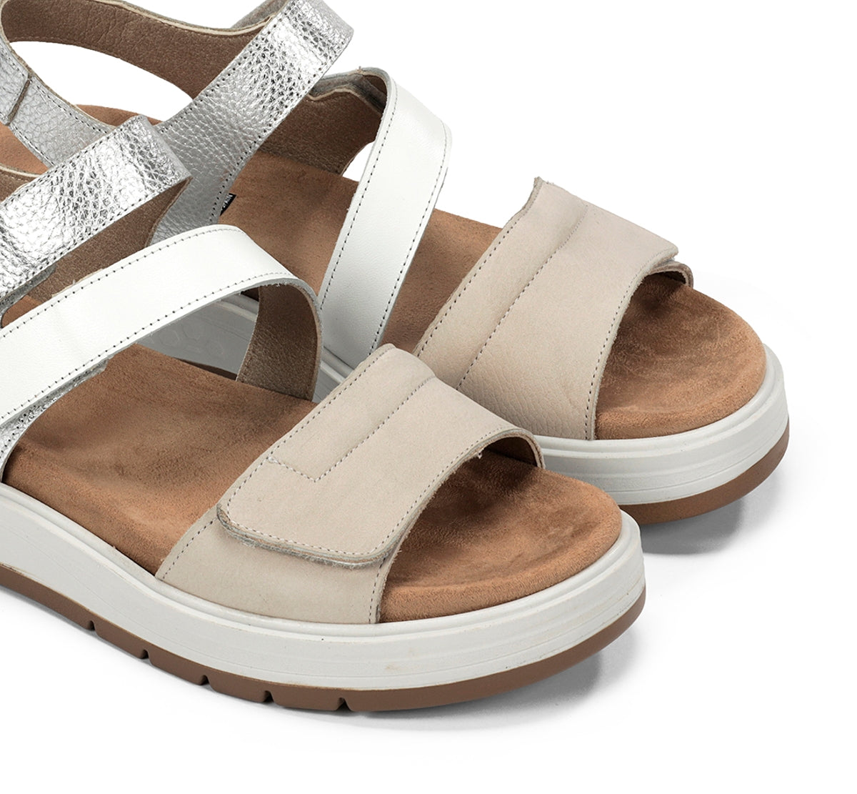Fluchos Street F2165 sandales blanc femme