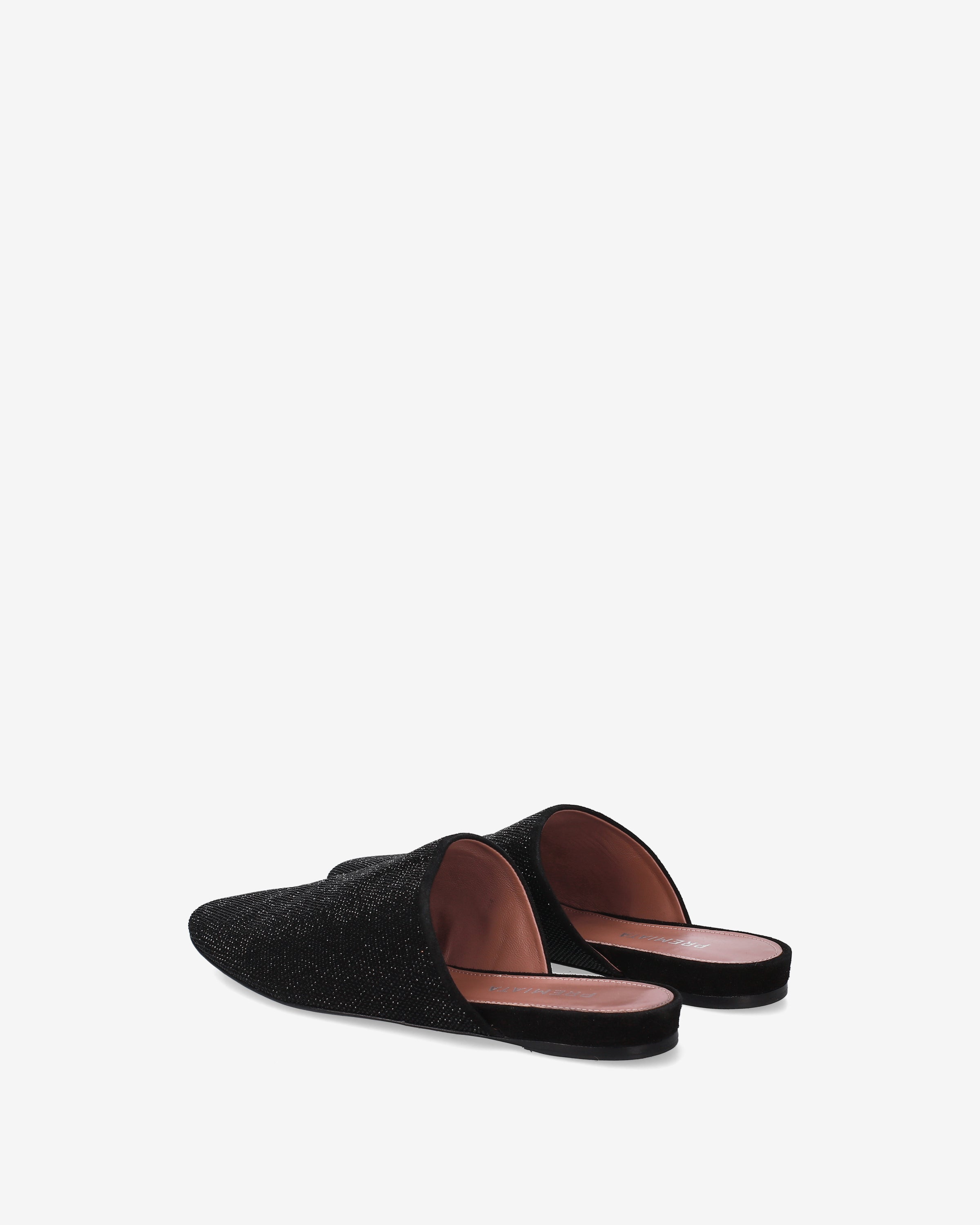 Premiata Mule Crystal mules noir sequins femme