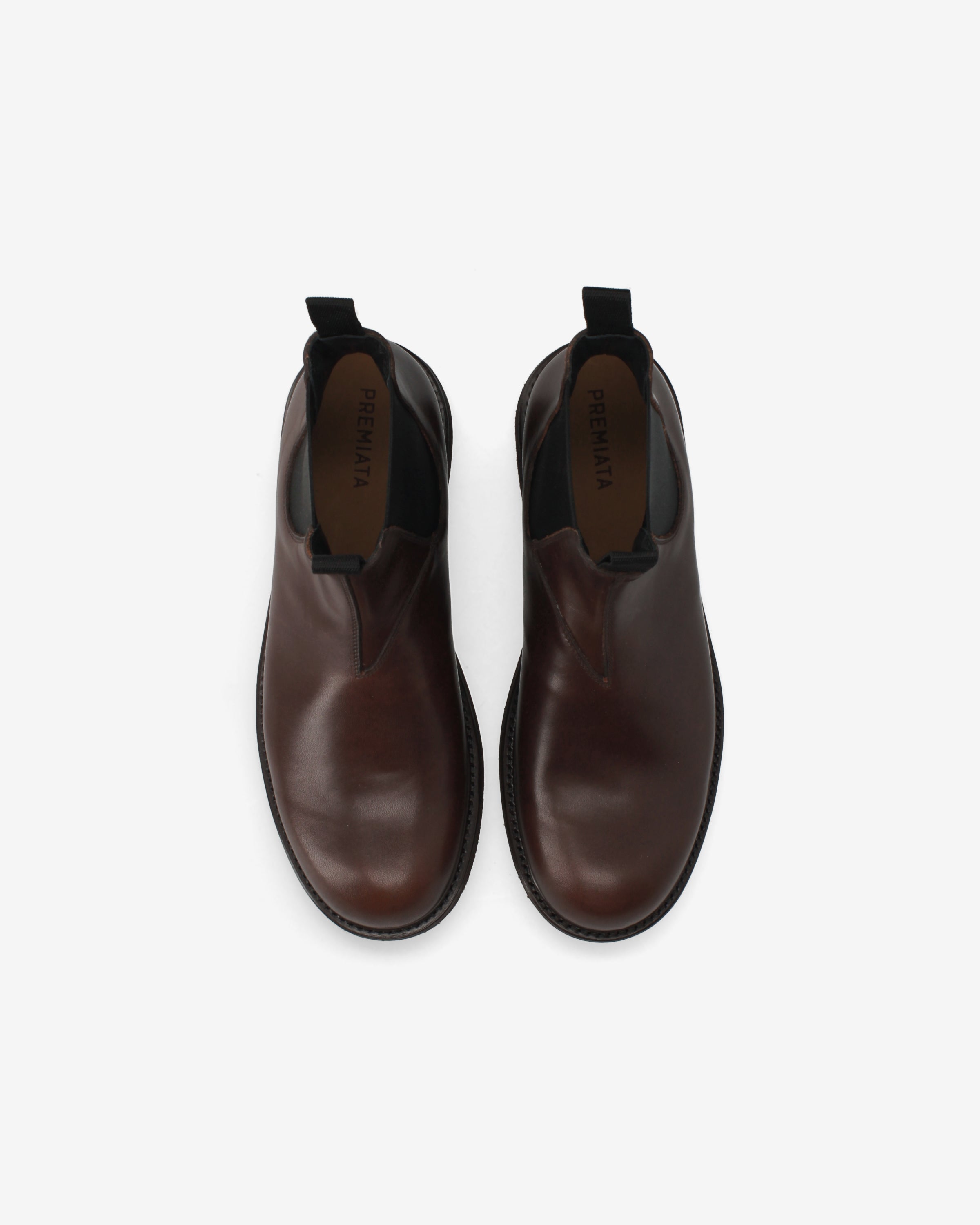 Premiata Boots Chelsea Boot bottines cuir marron fonce